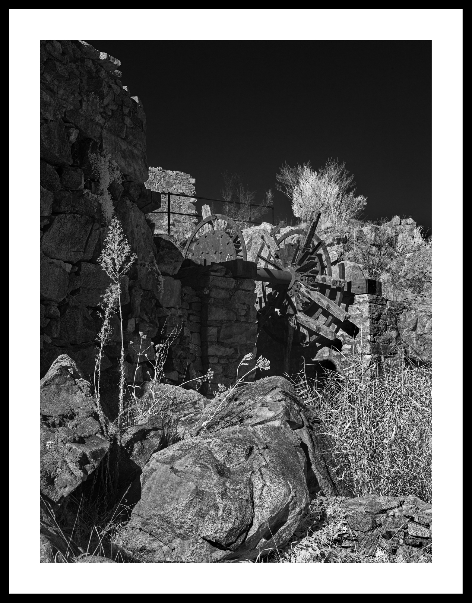 Waterwheel Framed