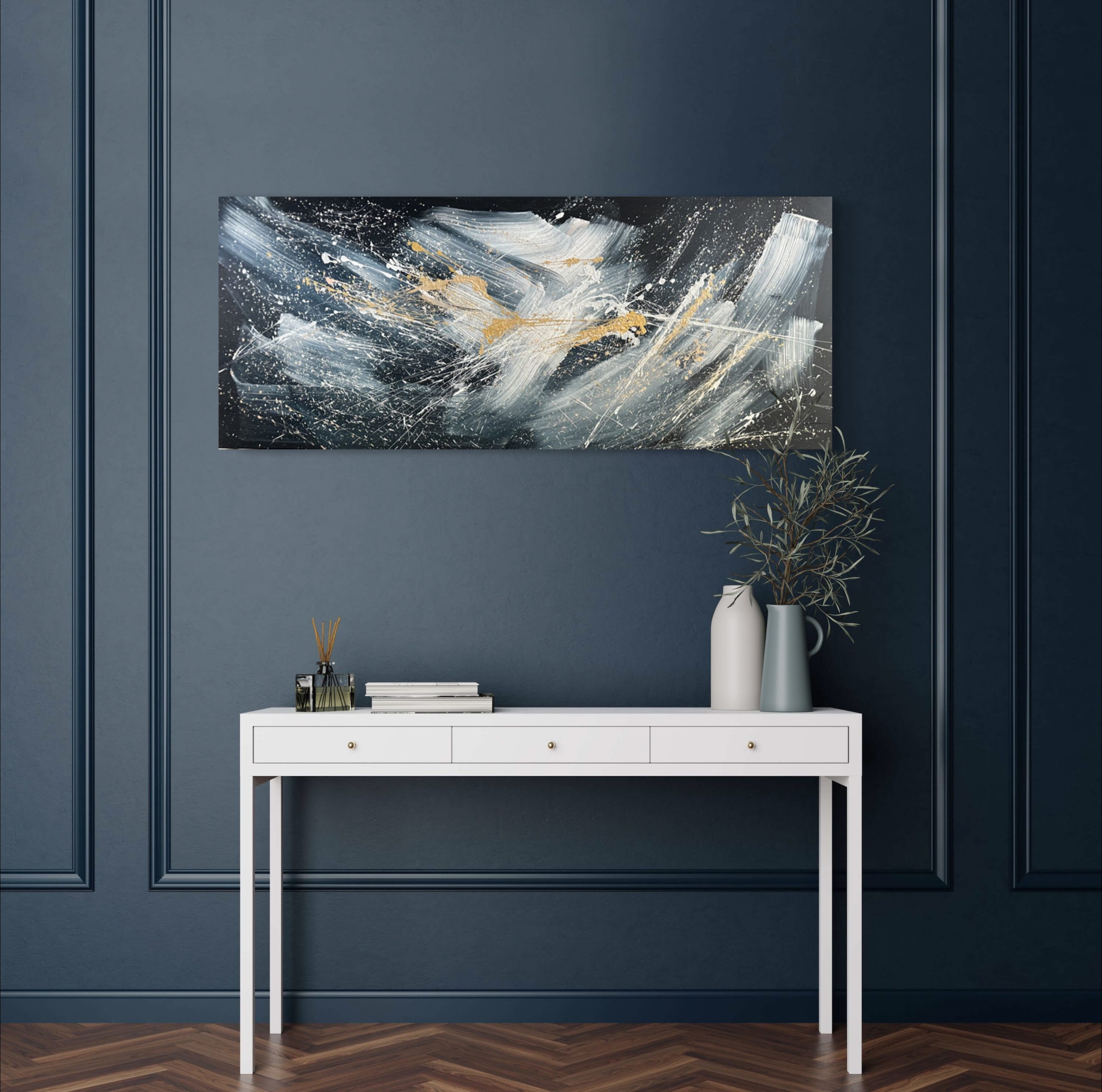 Dark Interior No Frame Alanah Jarvis Abstract Art