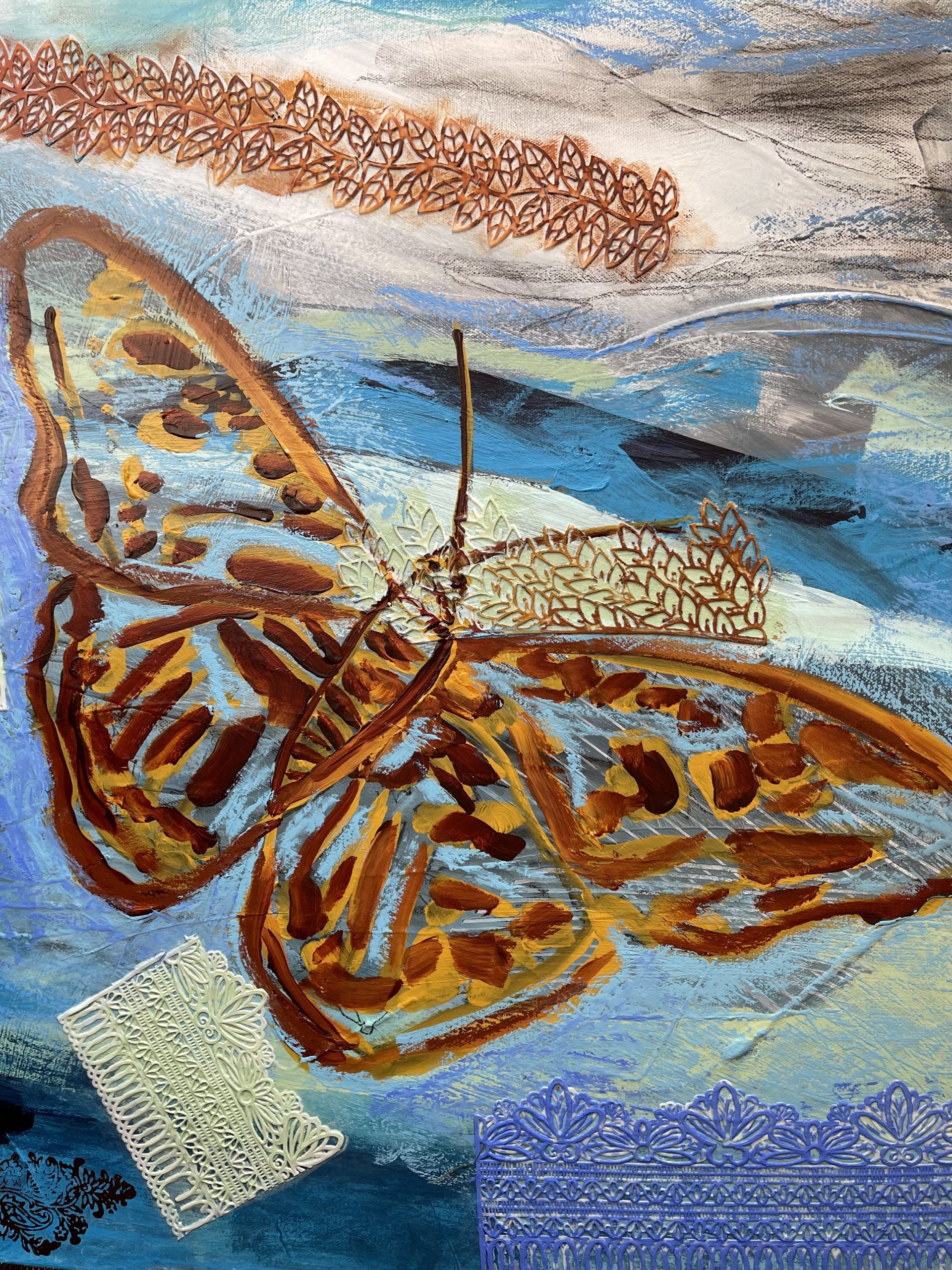 Bec Warr Artist And Designer Ballarat Butterfly Girl 3