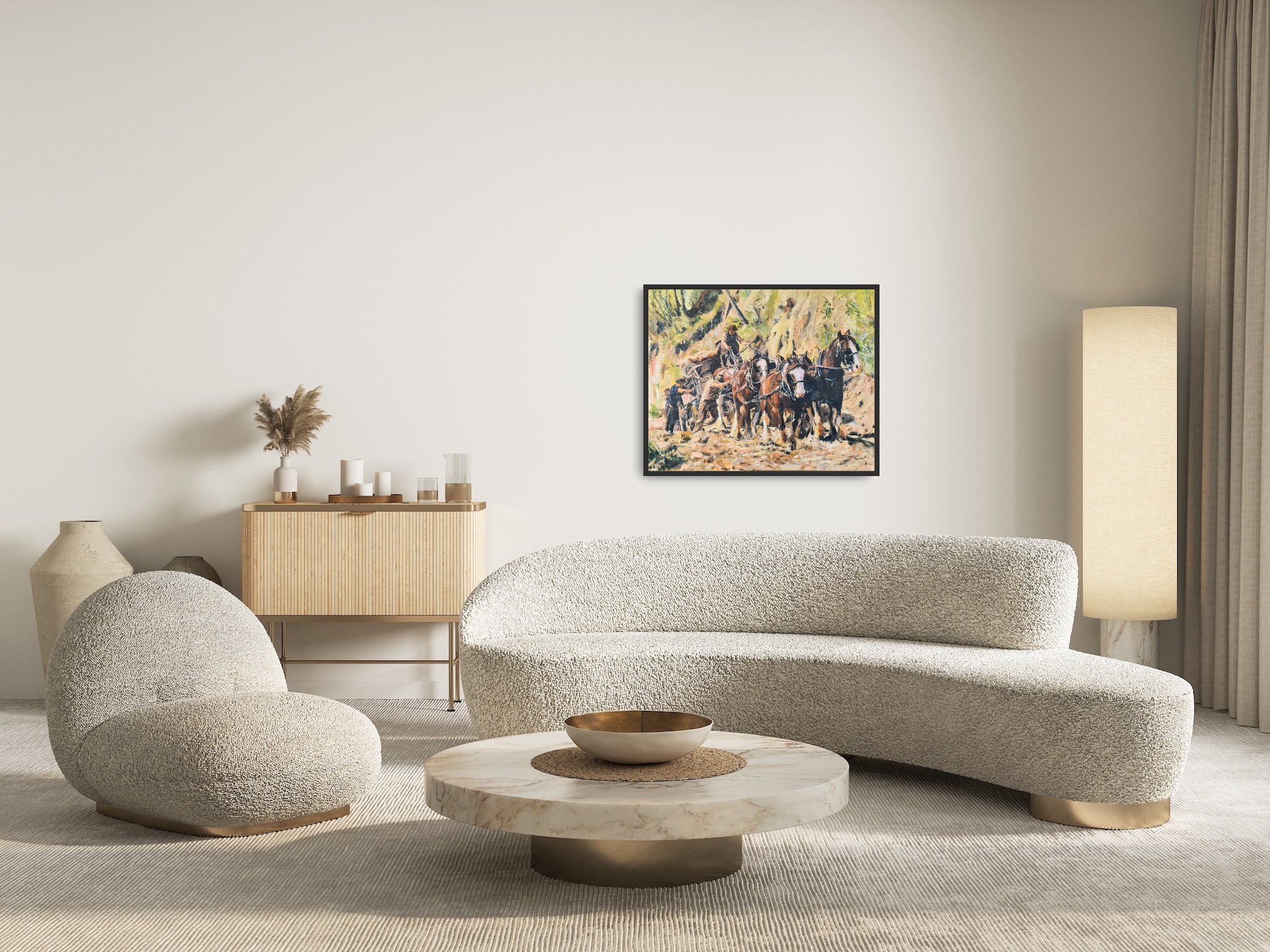 The Muddy Climb In Situ 3 Jo S. Stacey Fine Art