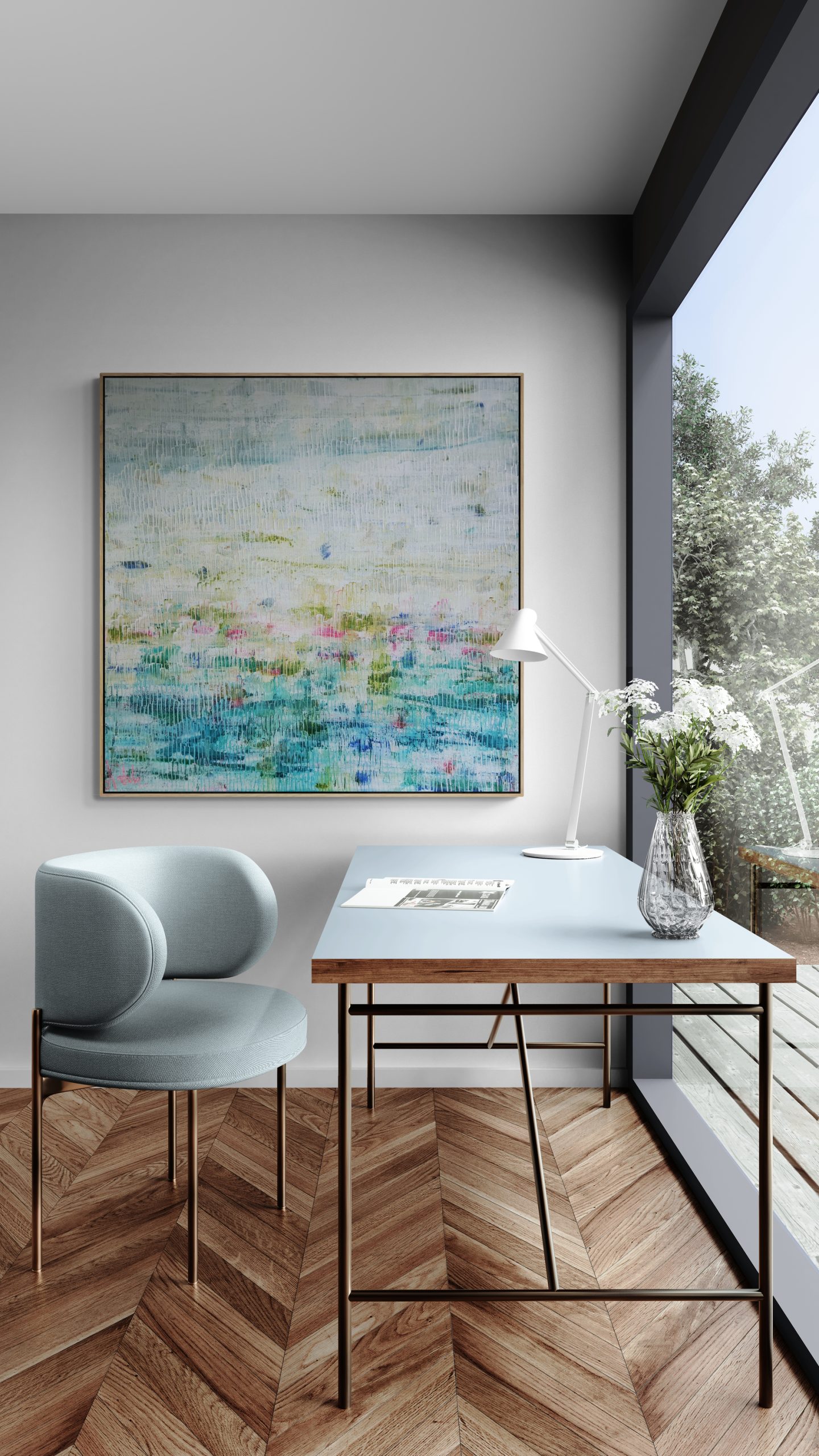 Home Office With A Window View (5)