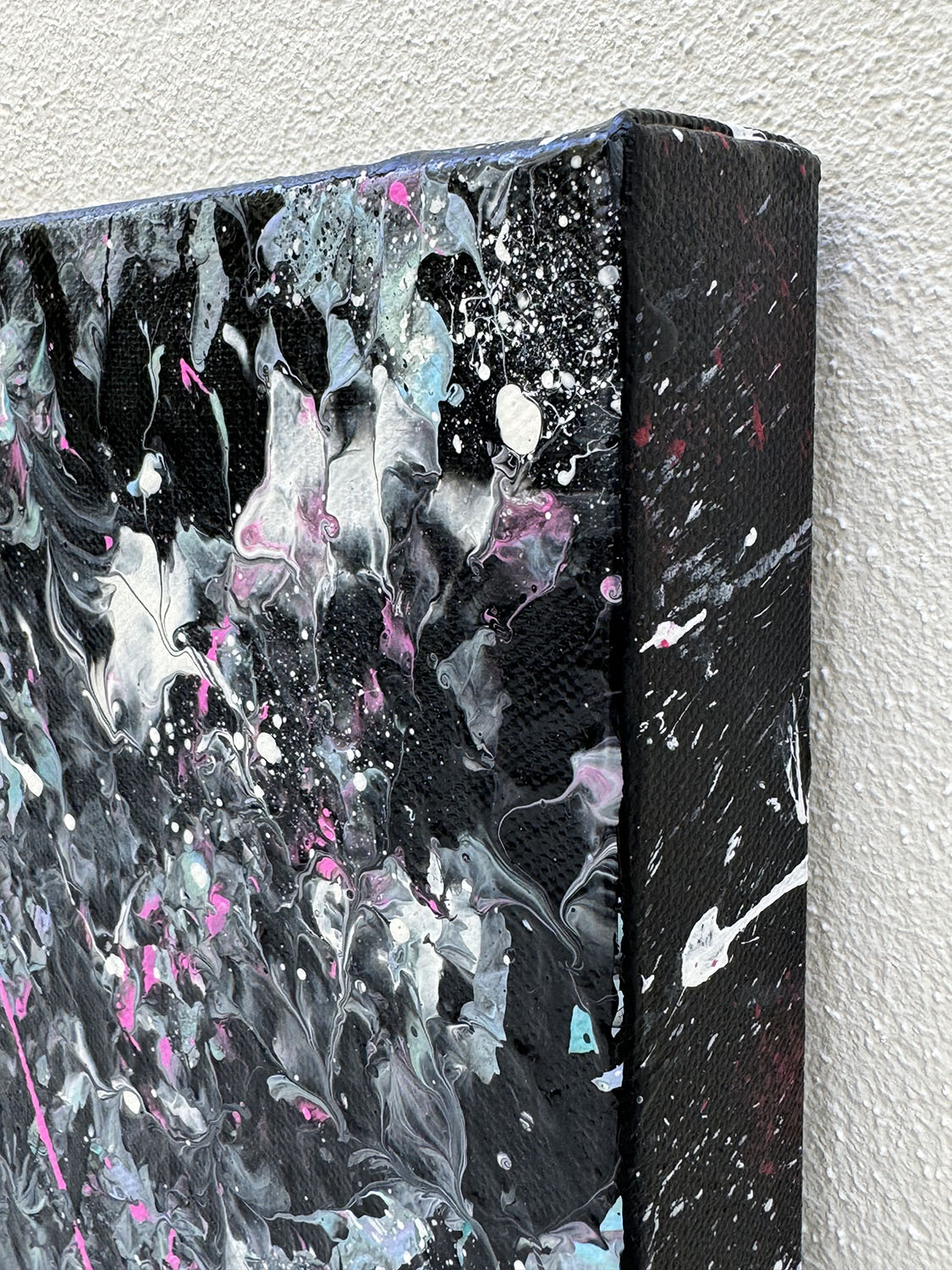 Rockpool Iii Original Abstract By Bridget Bradley Top Right Corn