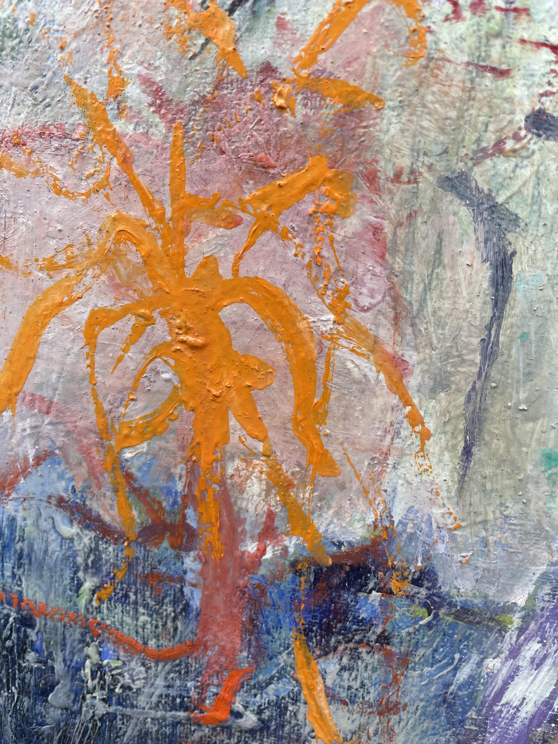 Suburban Magnolia Tree Closeup 3