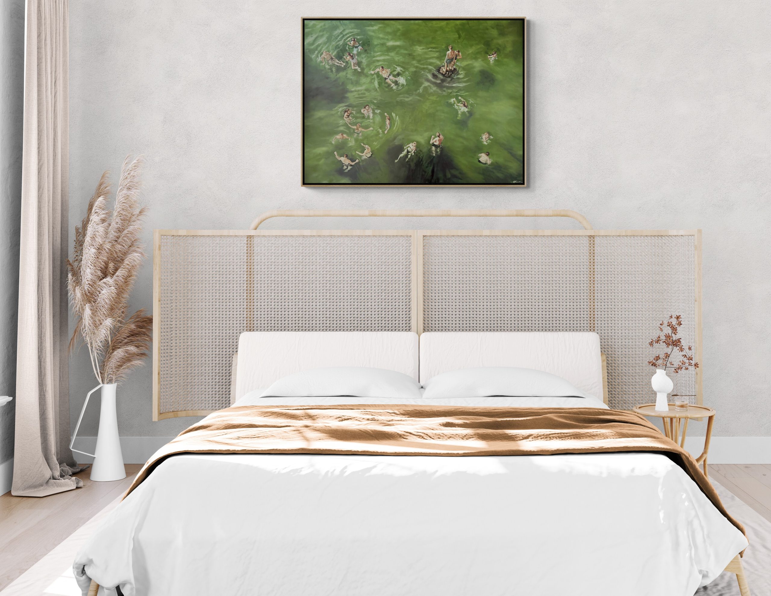 Rising Tide On Wall 2