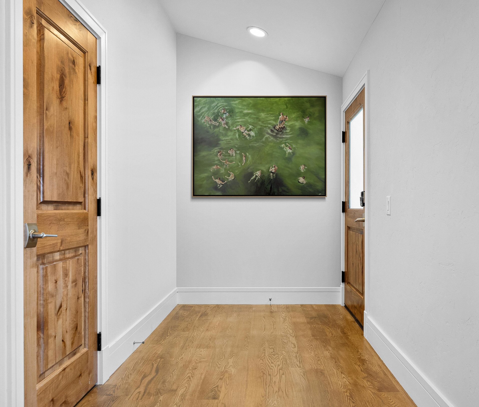 Rising Tide On Wall 3