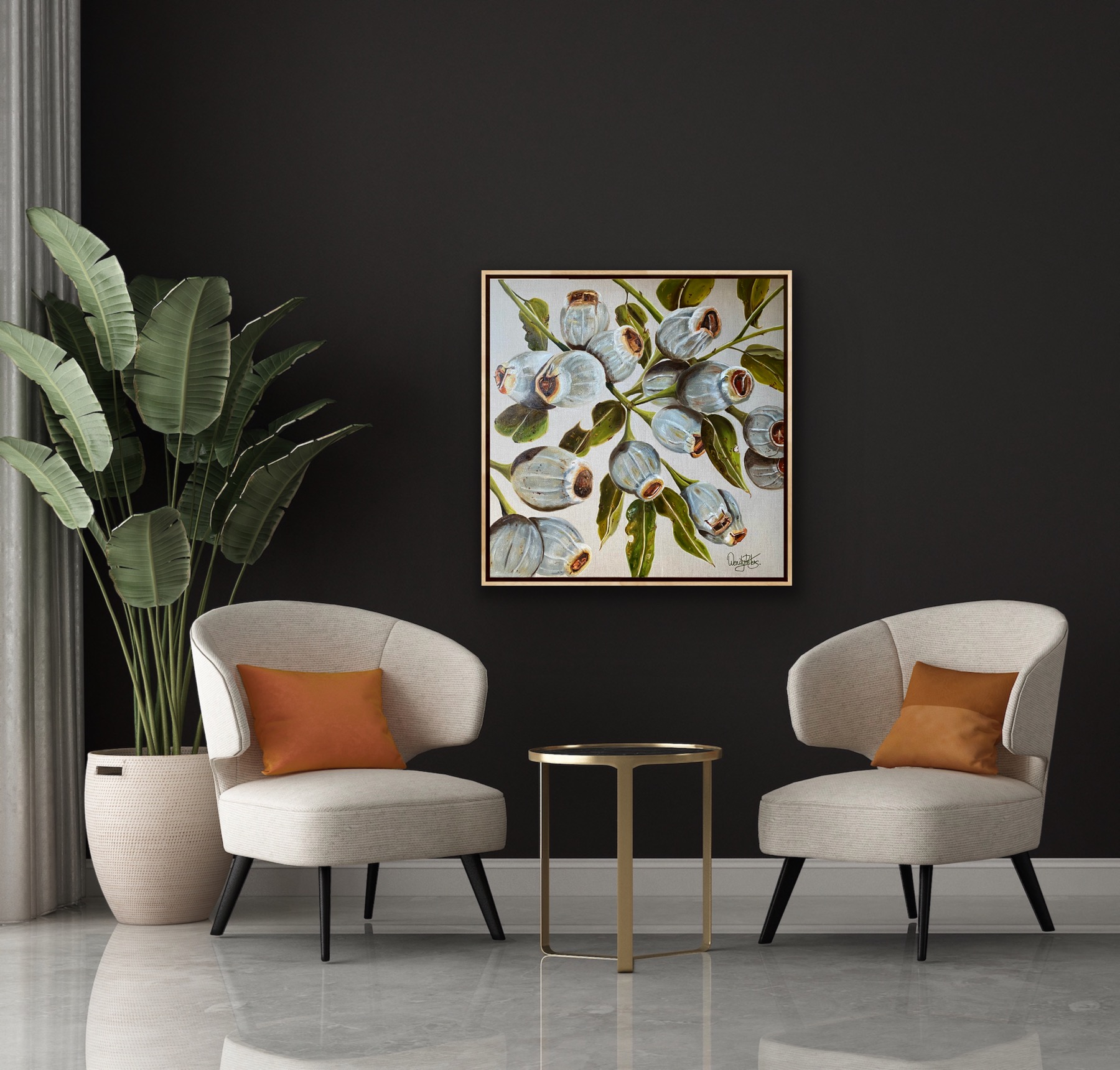 Song Of The Gum Nuts Insitu3 Wendy Peters