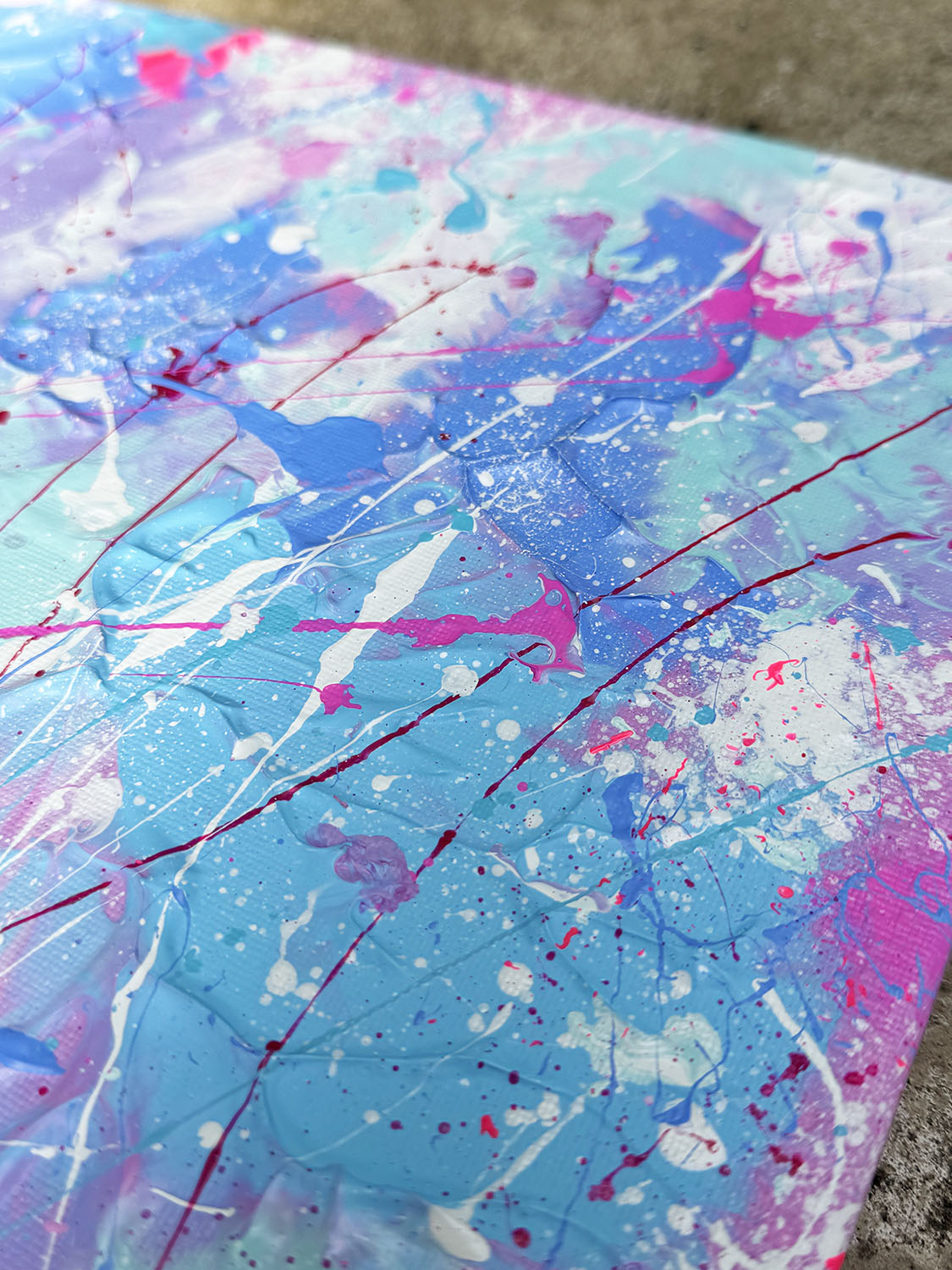 Fairytale I Original Abstract Bridget Bradley Marks