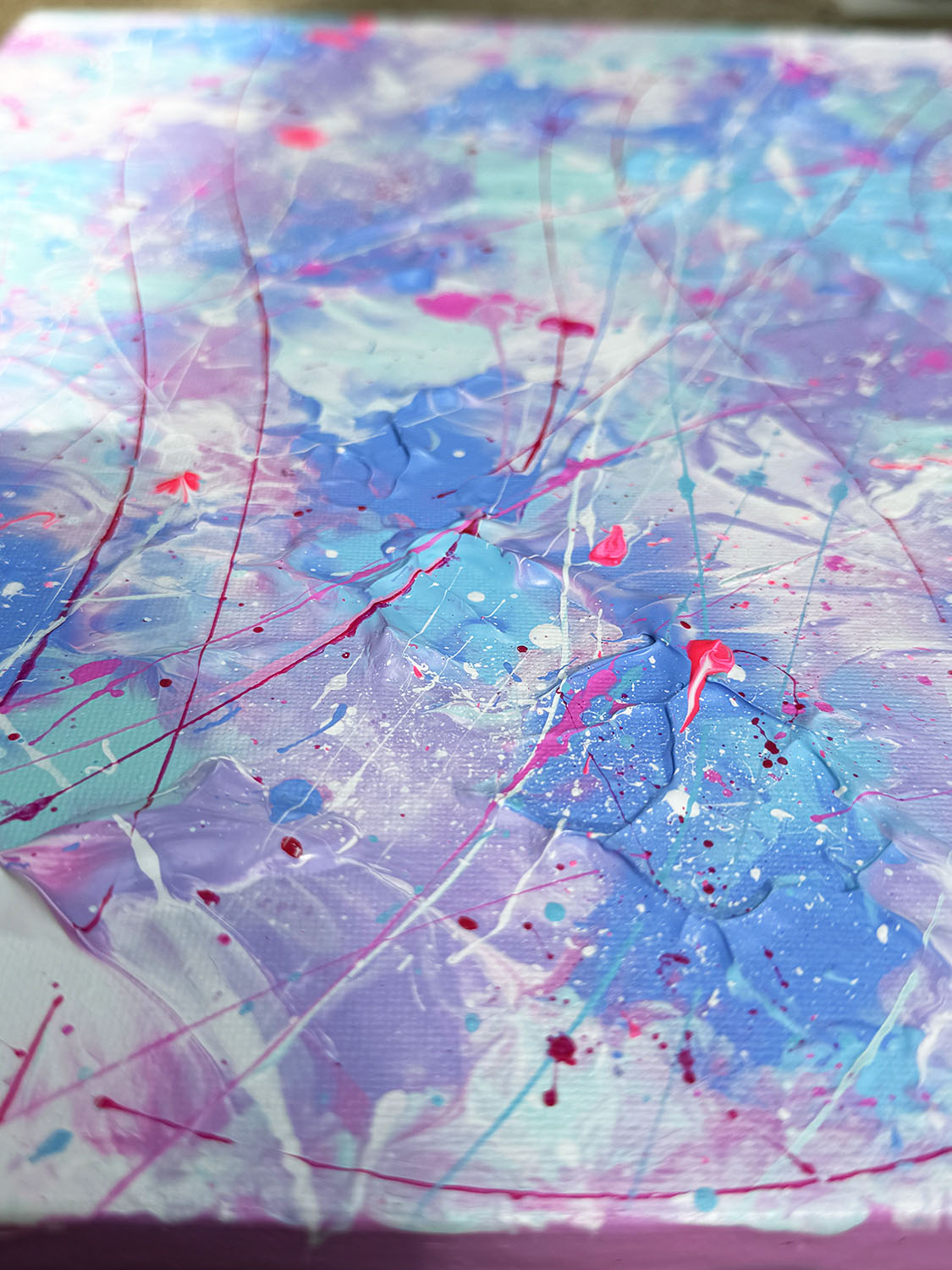 Fairytale I Original Abstract Bridget Bradley Front Textures