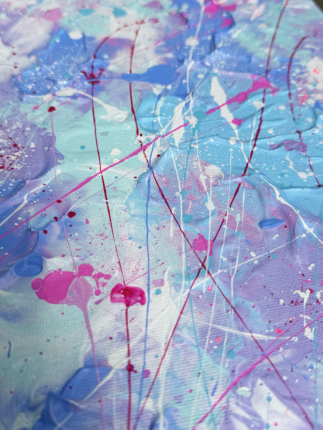 Fairytale I Original Abstract Bridget Bradley Layers