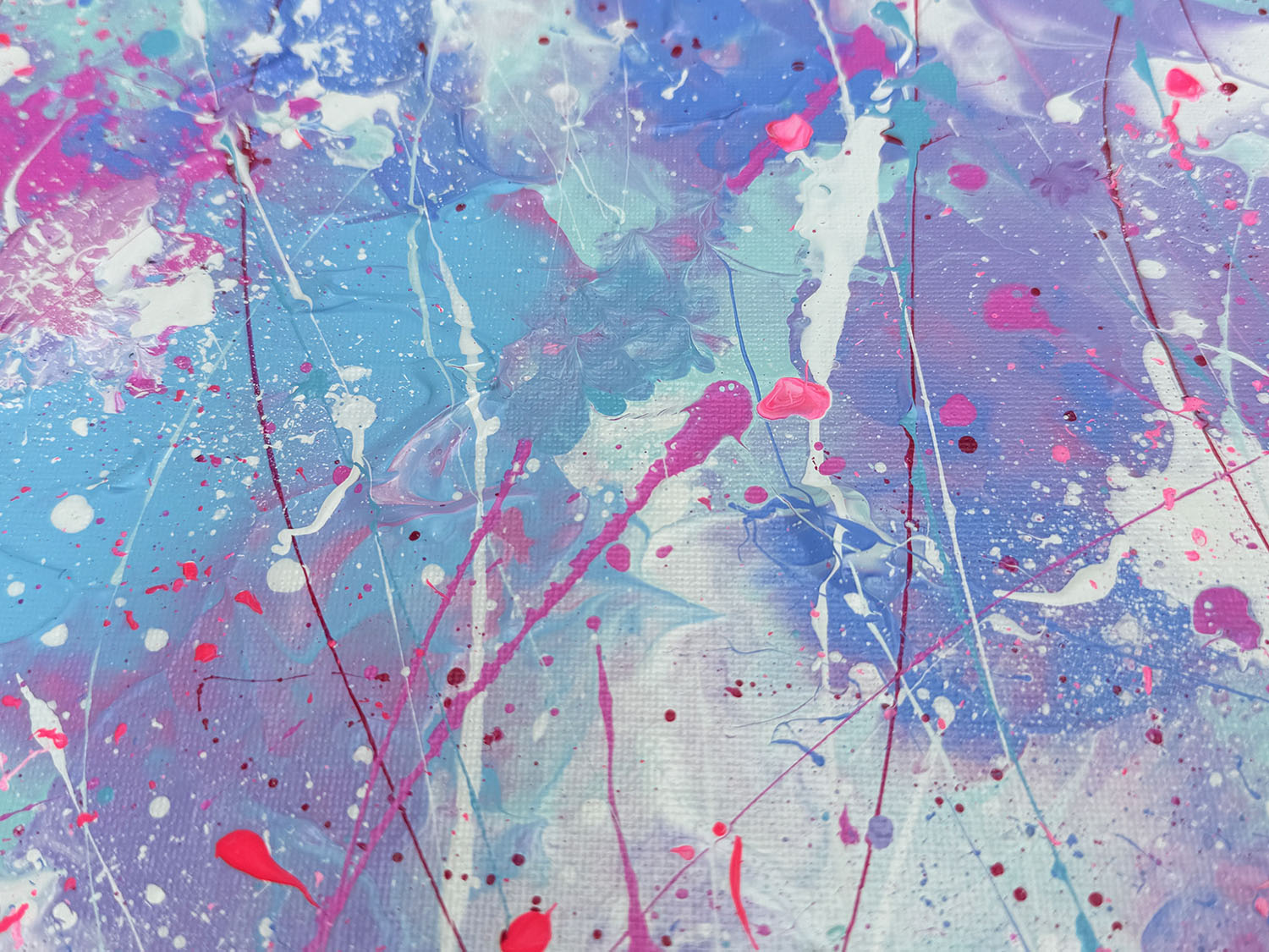 Fairytale Ii Original Abstract By Bridget Bradley Textured Marks