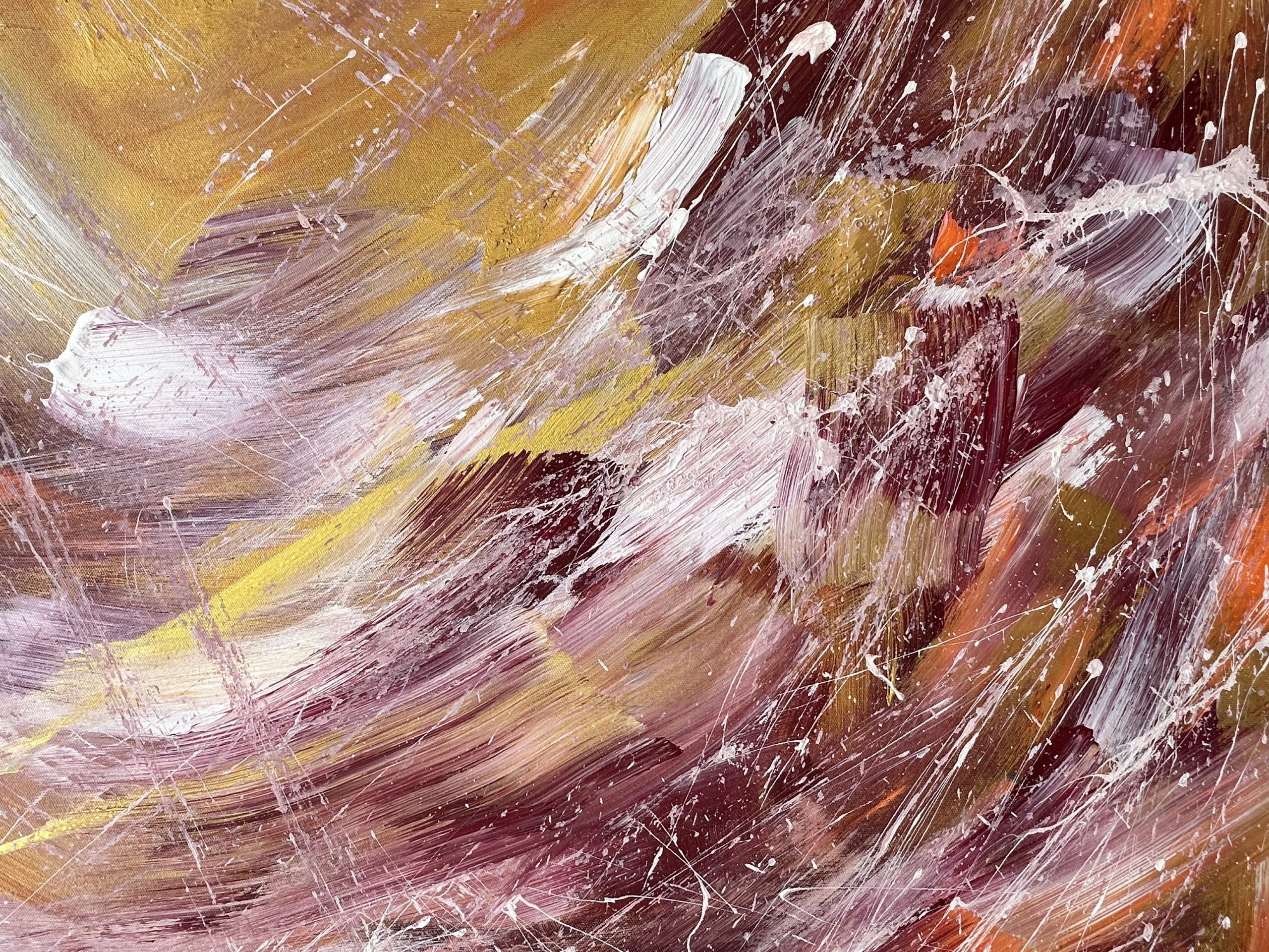 Close Up All That Glitters Alanah Jarvis Abstract Art