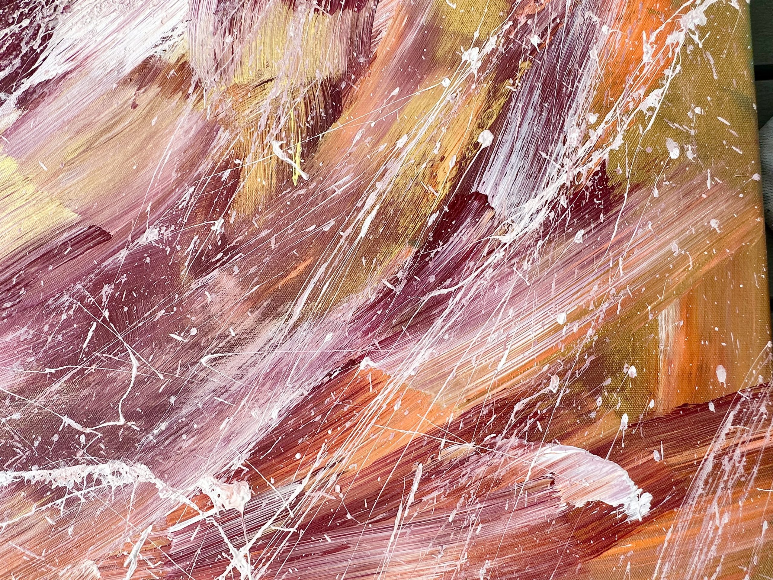 Detail Close Up Alanah Jarvis Abstract Art