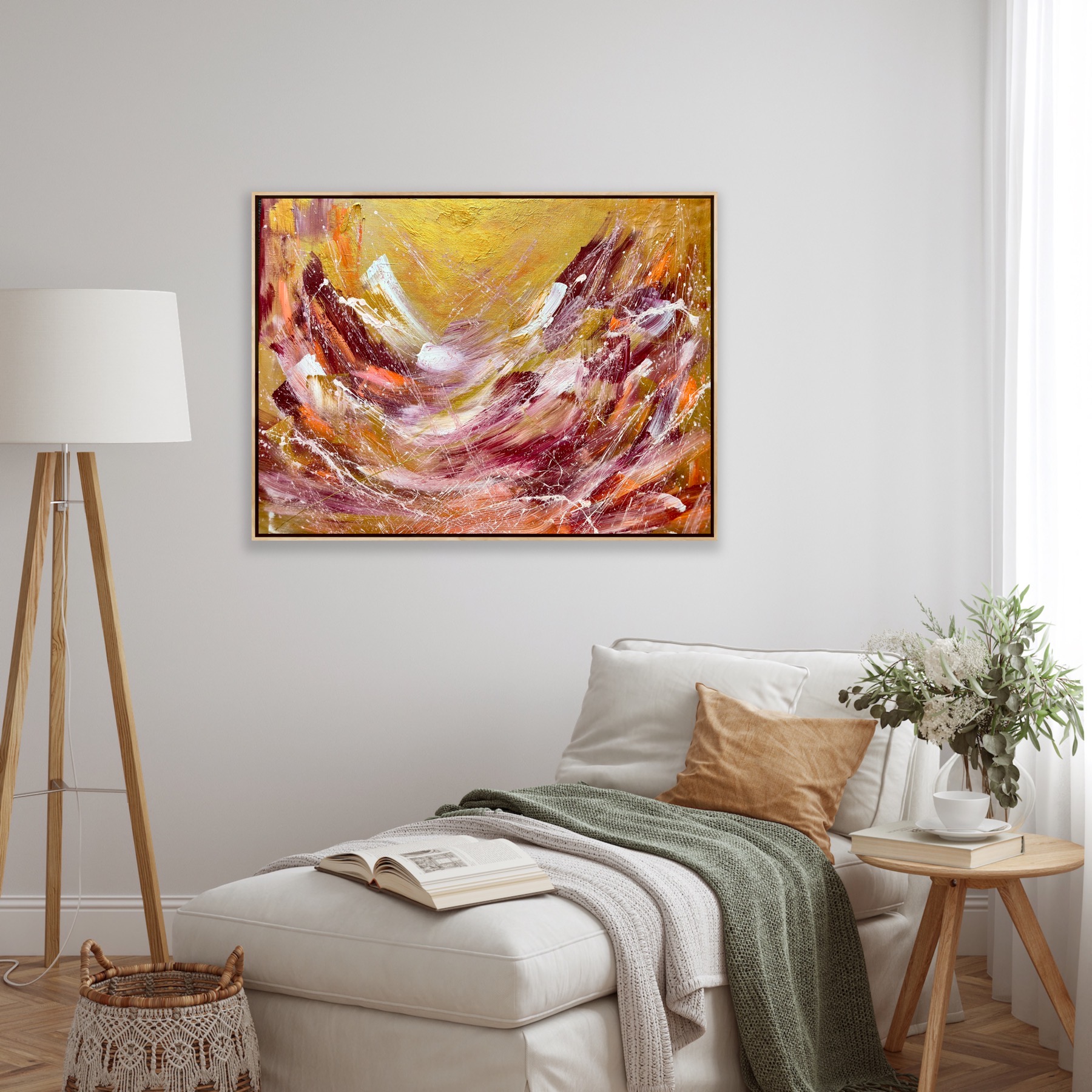 Green Lounge Alanah Jarvis Abstract Art