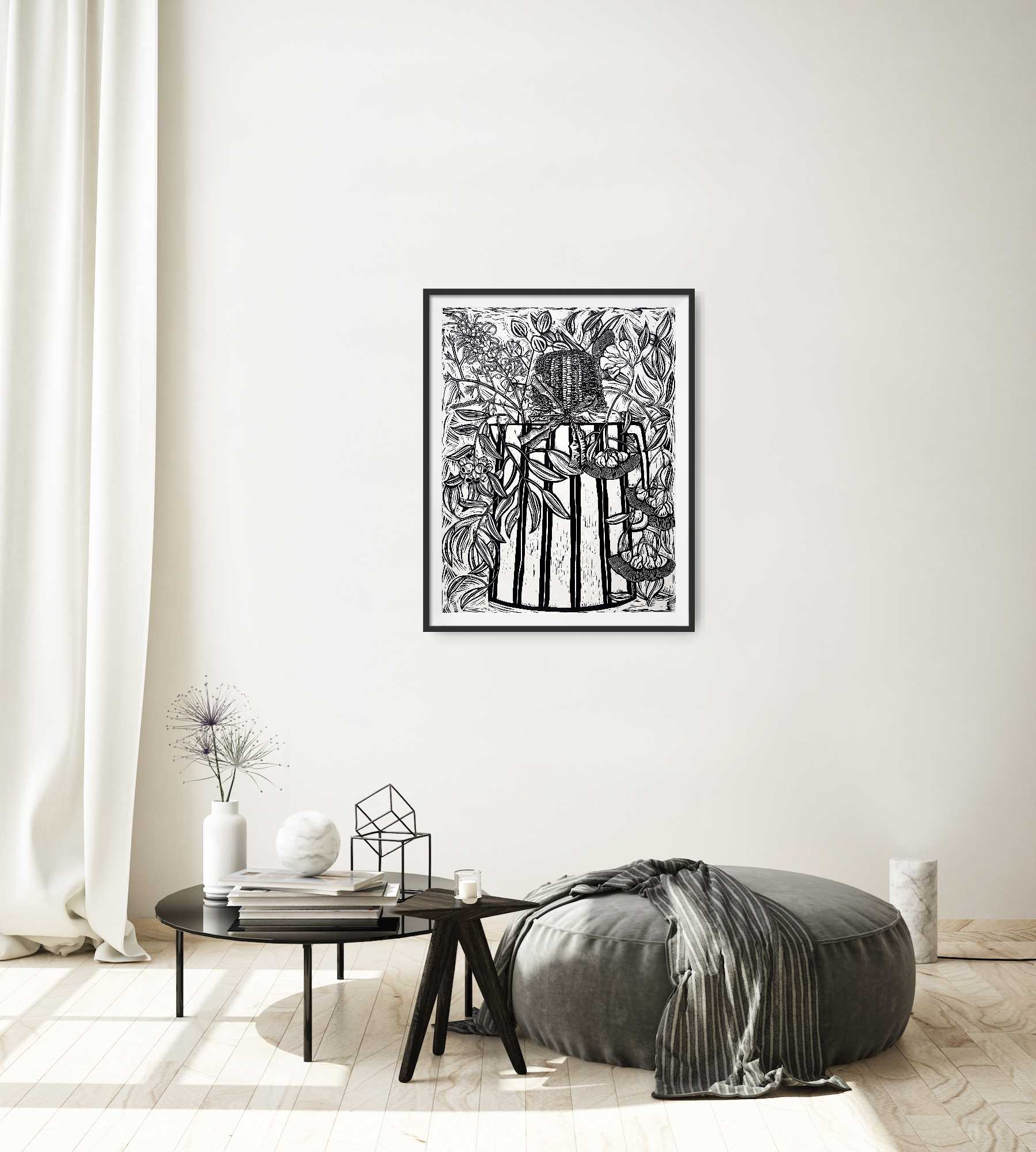 Albany Banksia Bouquet By Nicola Cowie Room View