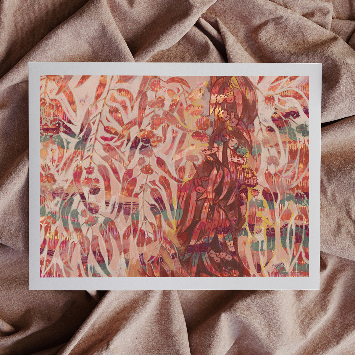 Lr 058 Sydney Blue Moment I Smith & Brooks Art Art For My Walls Sydney Art Affordable Original Australian Art Gum Tree Art