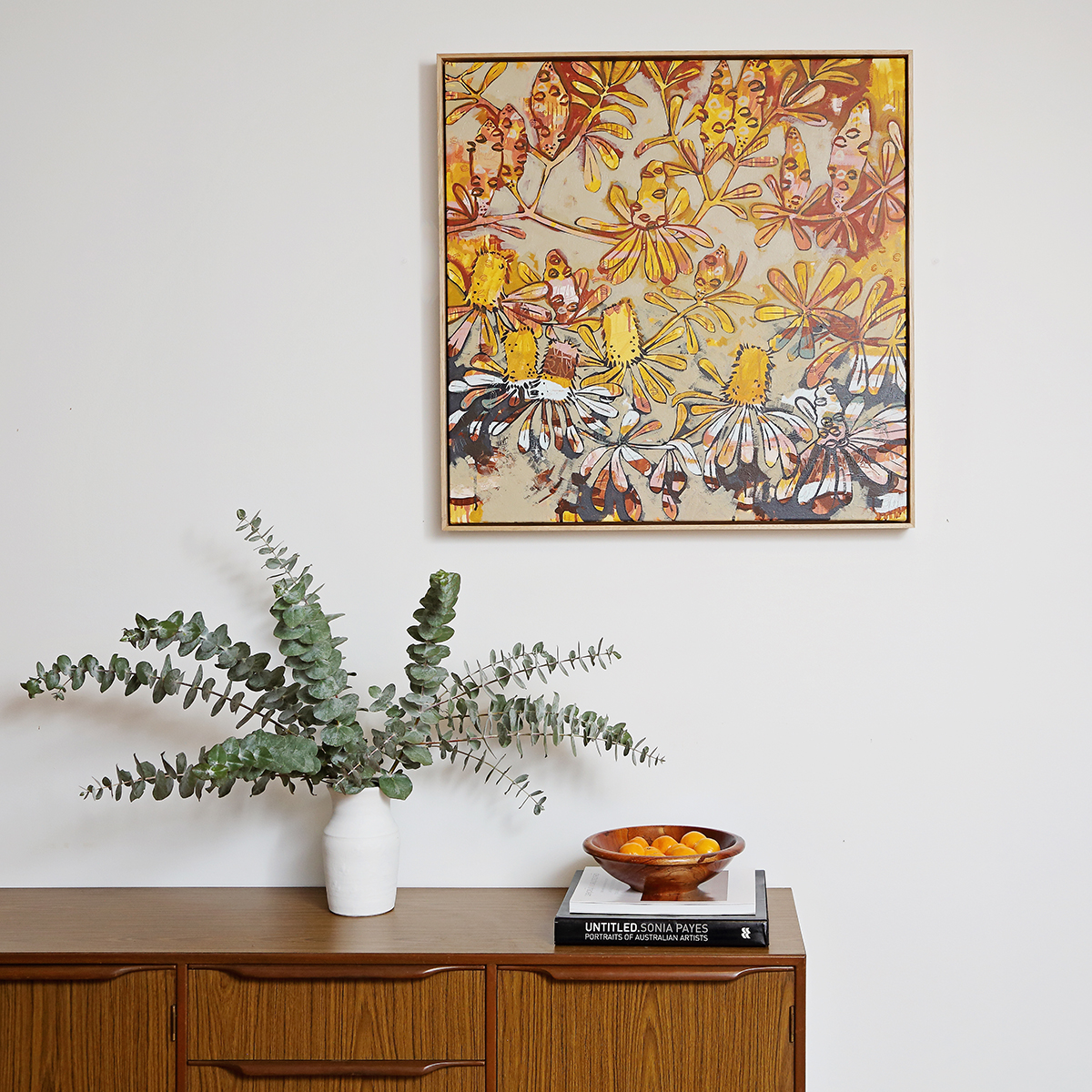 Lr 020 Coastal Banksia Moment Ii Smith & Brooks Brisbane Artist Australian Landscape Art Affordable Original Art
