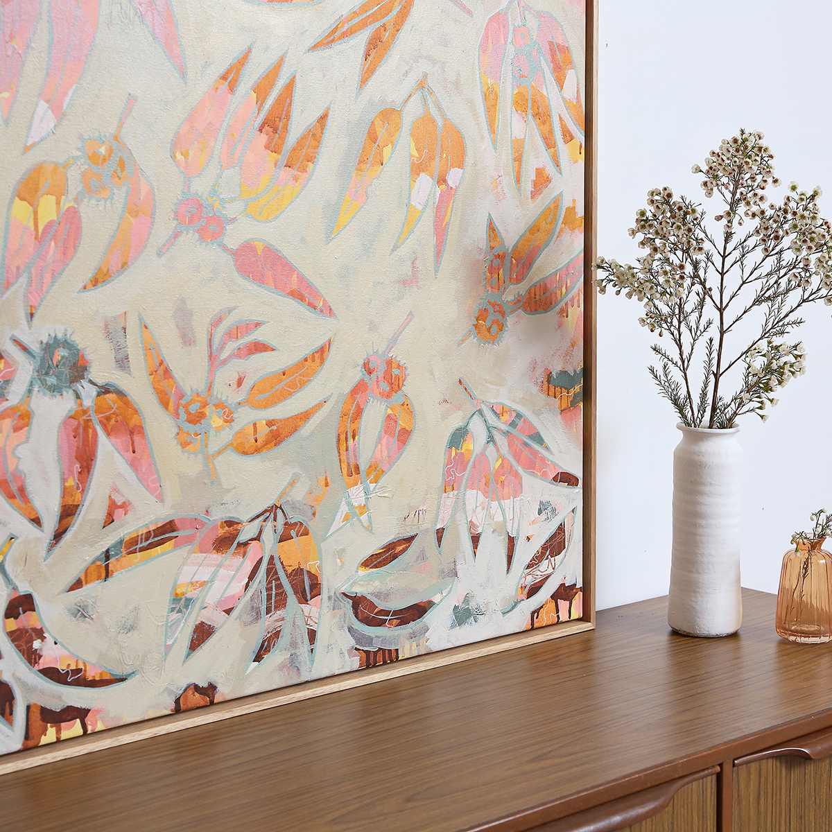 Lr 011 Mountain Ash Song I Smith & Brooks Art Shop Art Melbourne Interiors Australian Style Art For Interior Designers