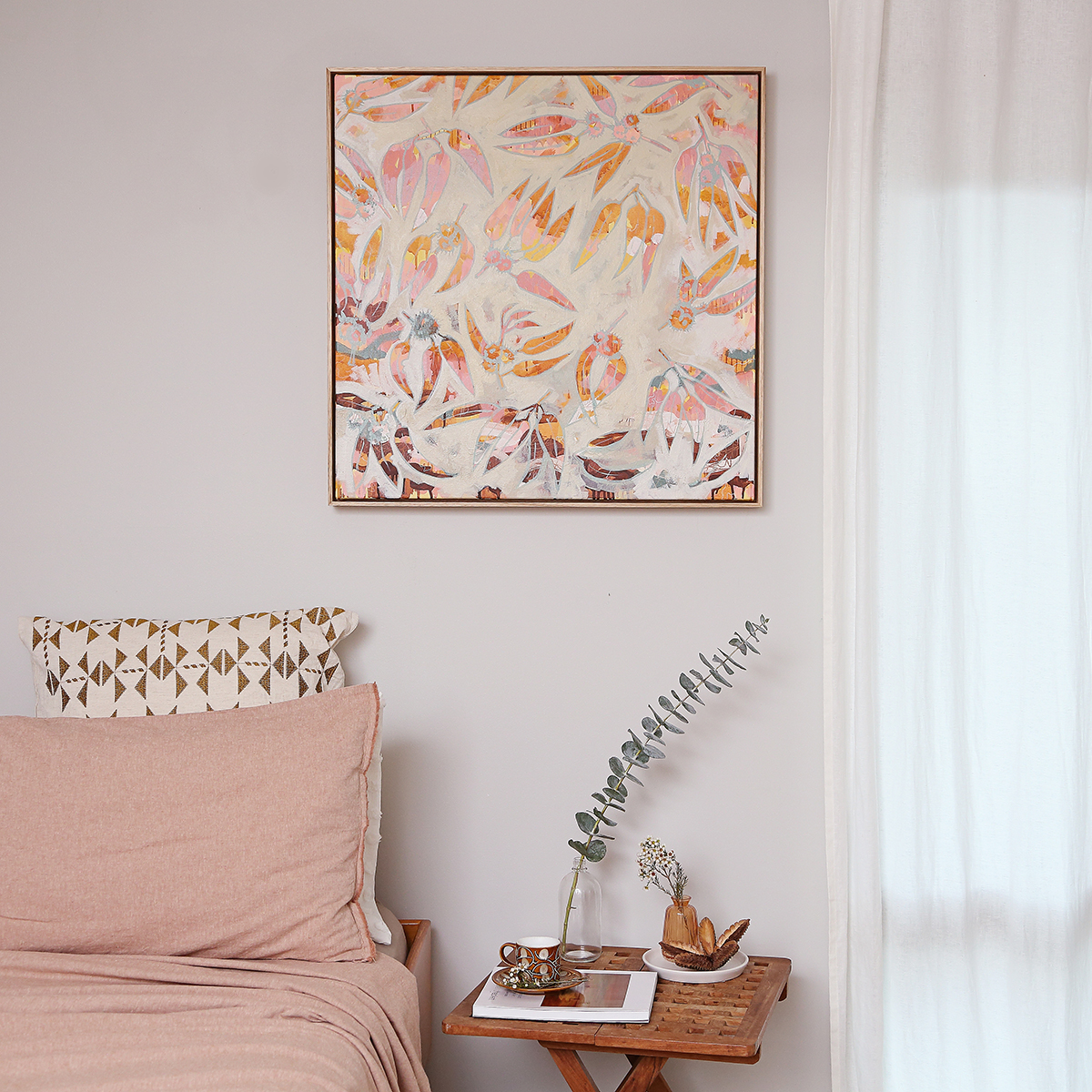 Lr 061 Mountain Ash Song I Smith & Brooks Art Shop Art Melbourne Interiors Australian Style Art For Interior Designers