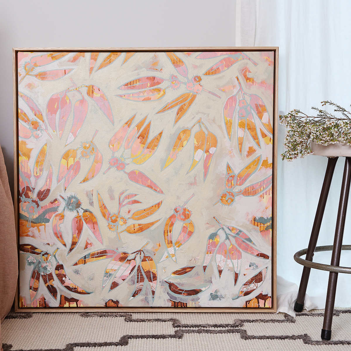 Lr 070 Mountain Ash Song I Smith & Brooks Art Shop Art Melbourne Interiors Australian Style Art For Interior Designers