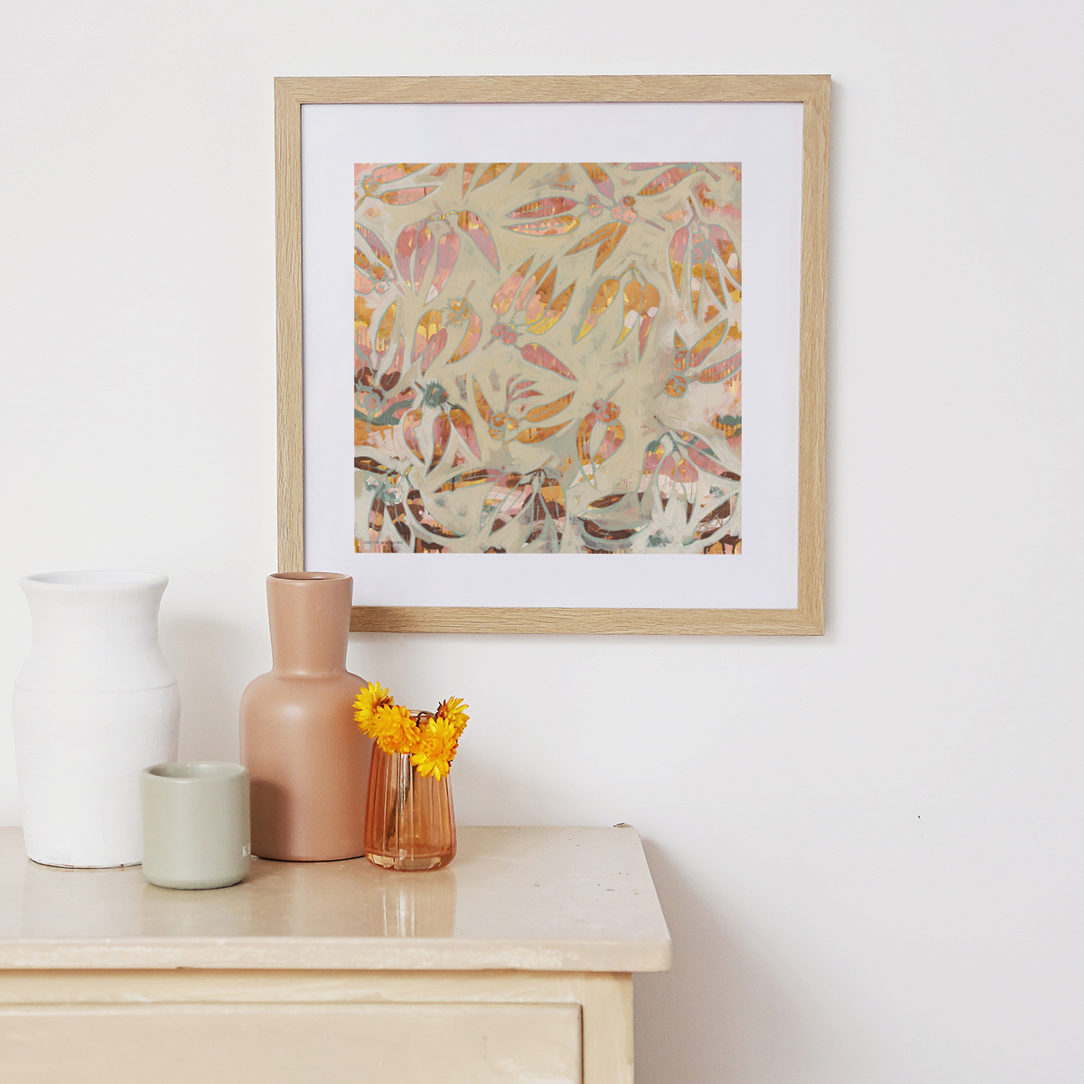 Lr 075 Mountain Ash Song I Smith & Brooks Art Shop Art Melbourne Interiors Australian Style Art For Interior Designers