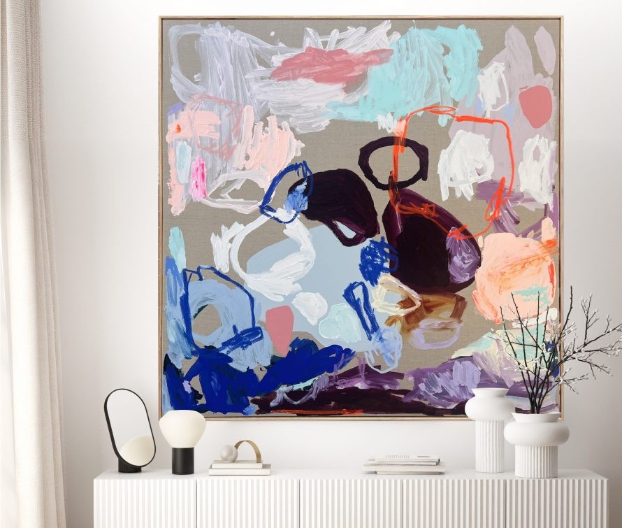 Perth Abstract Artist Rebecca Koerting Modern Dont Rain On My Parade 300 F 944x1024 (1)