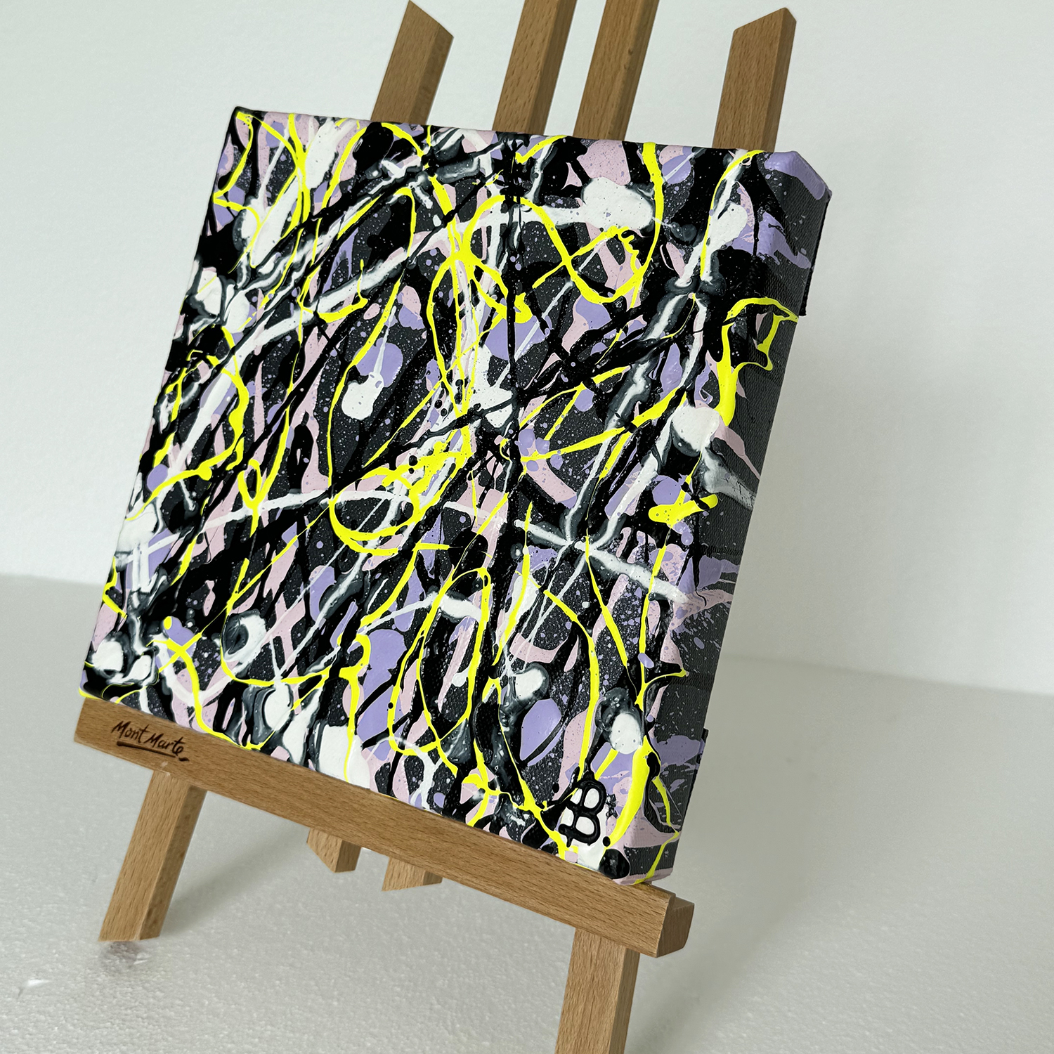 Grey Ii The Grey Series By Bridget Bradley 0n Easel Side View