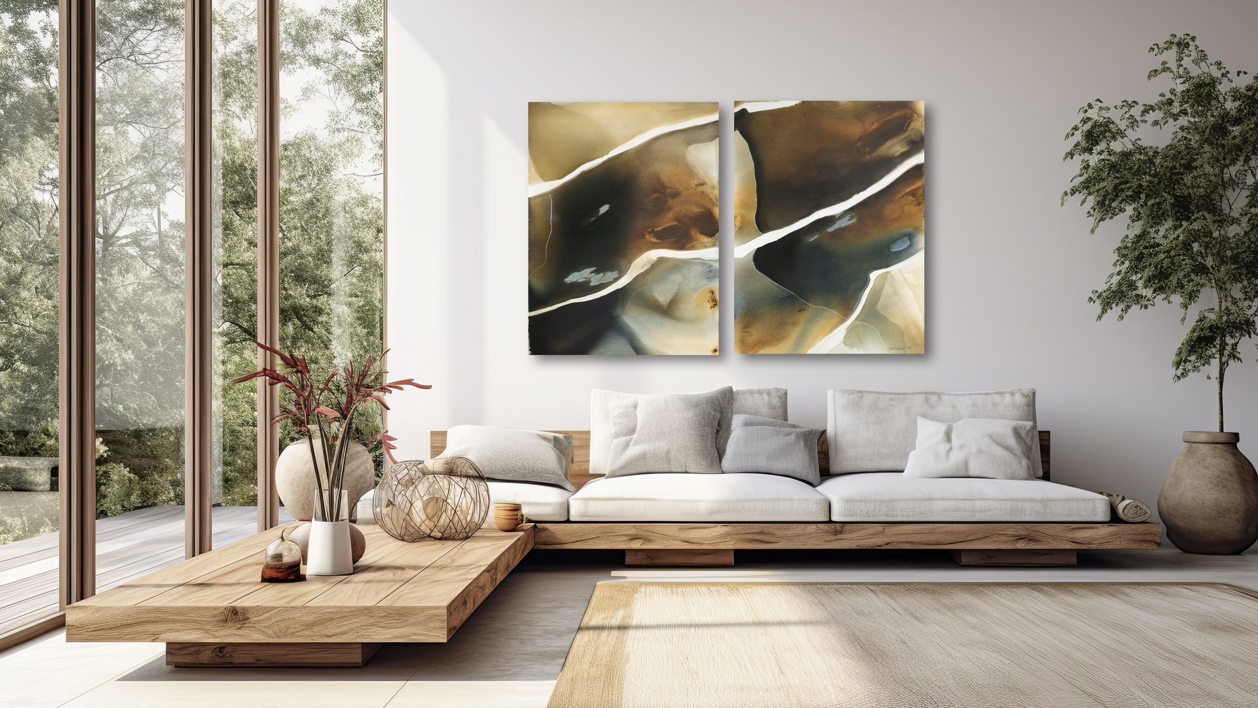 Earth's Song (diptych)*