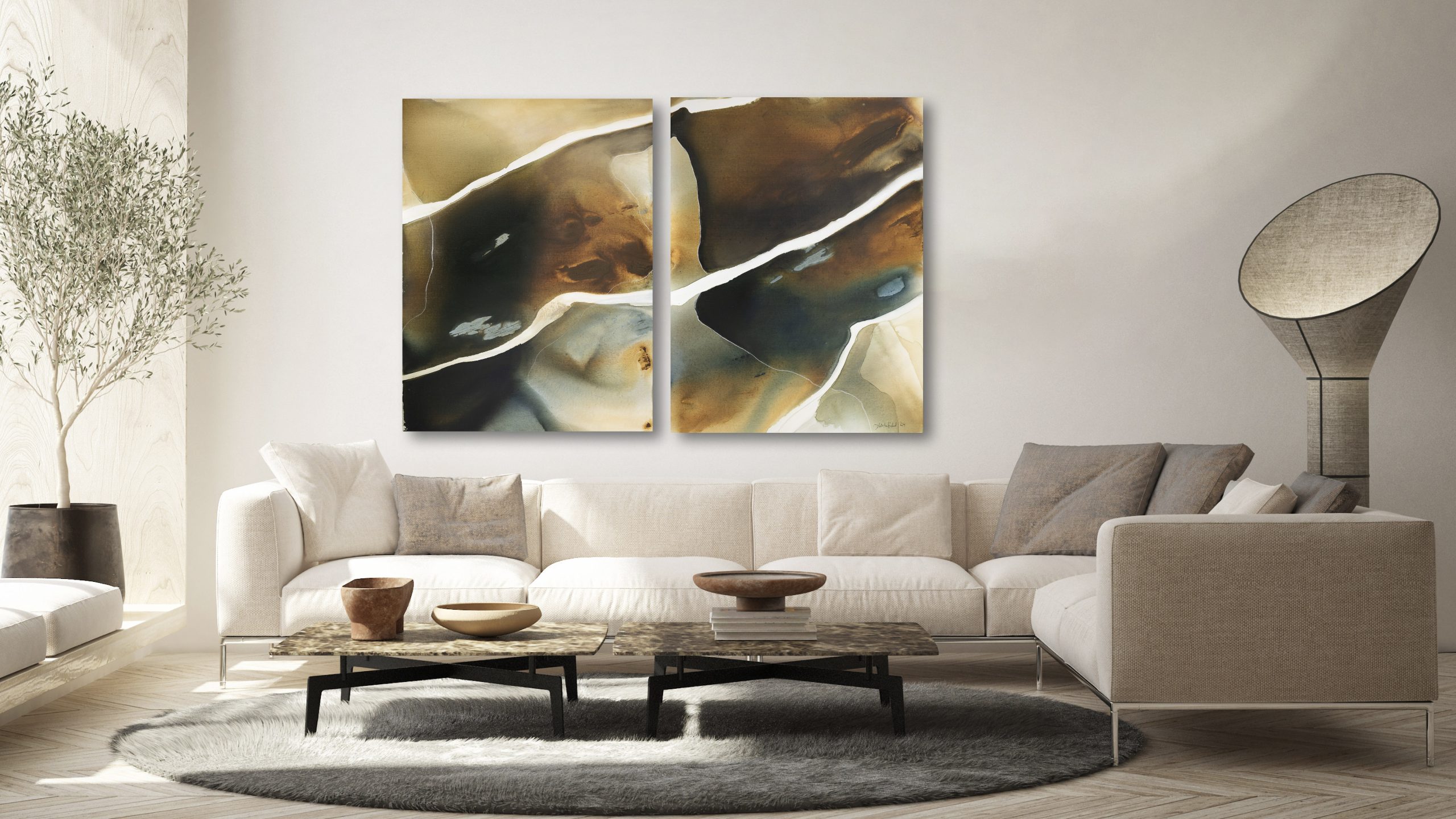 Earth's Song (diptych)**