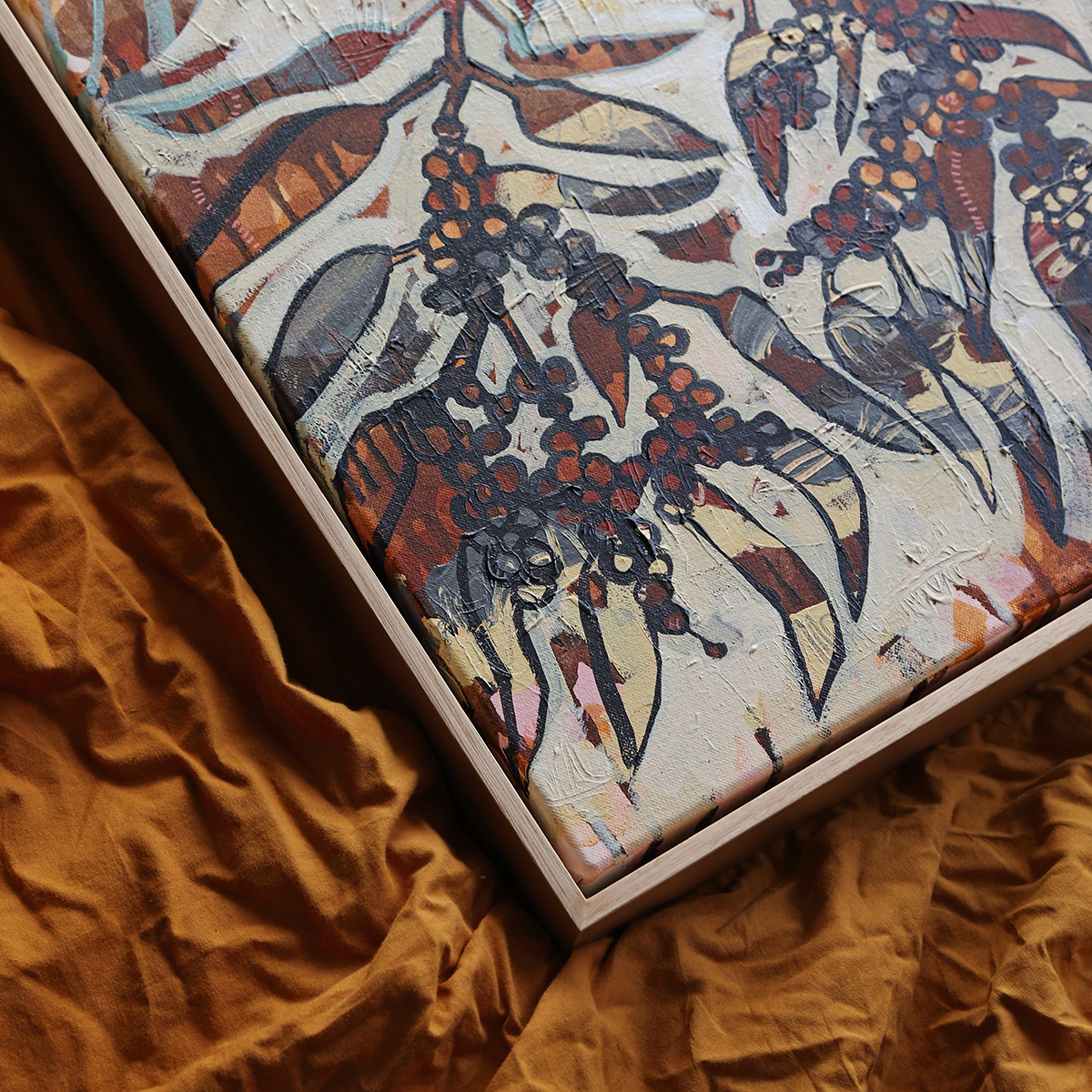 Lr 009 Golden Wattle Moment I Smith & Brooks Melbourne Interiors Australian Style Affordable Art For My Home