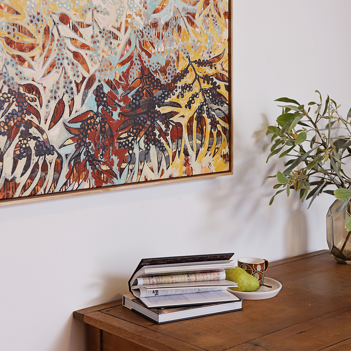 Lr 042 Golden Wattle Moment I Smith & Brooks Melbourne Interiors Australian Style Affordable Art For My Home