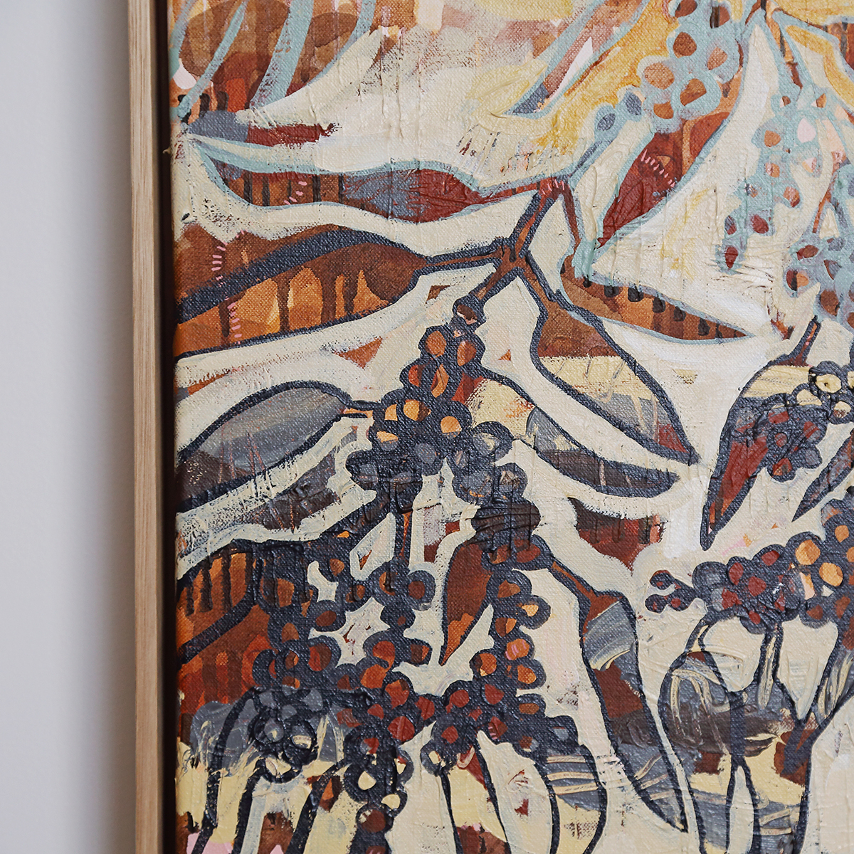 Lr 047 Golden Wattle Moment I Smith & Brooks Melbourne Interiors Australian Style Affordable Art For My Home