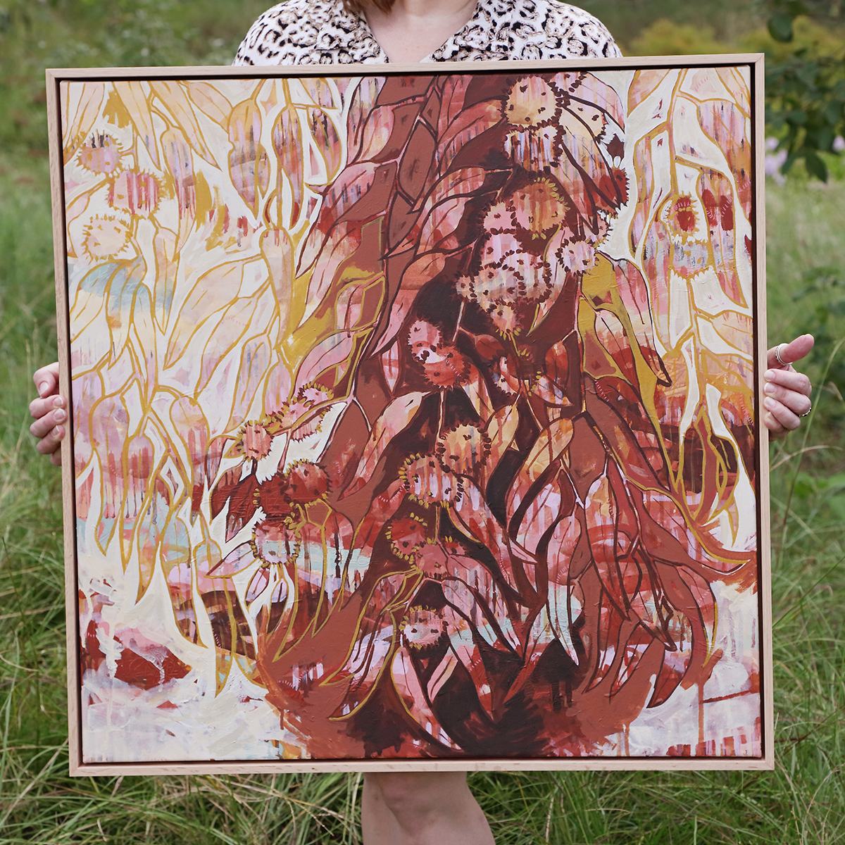 Lr 034 Blackbutt Moment Ii Smith & Brooks Art Art For Your Home Sydney Art Contemporary Australian Art For My Walls Native Plants