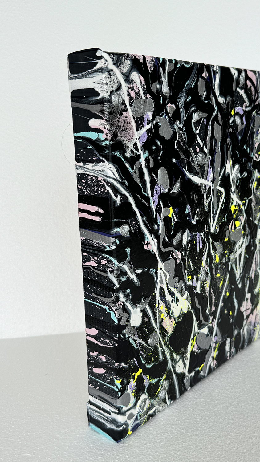 Grey Iv Original Abstract Painting By Bridget Bradley Right Can