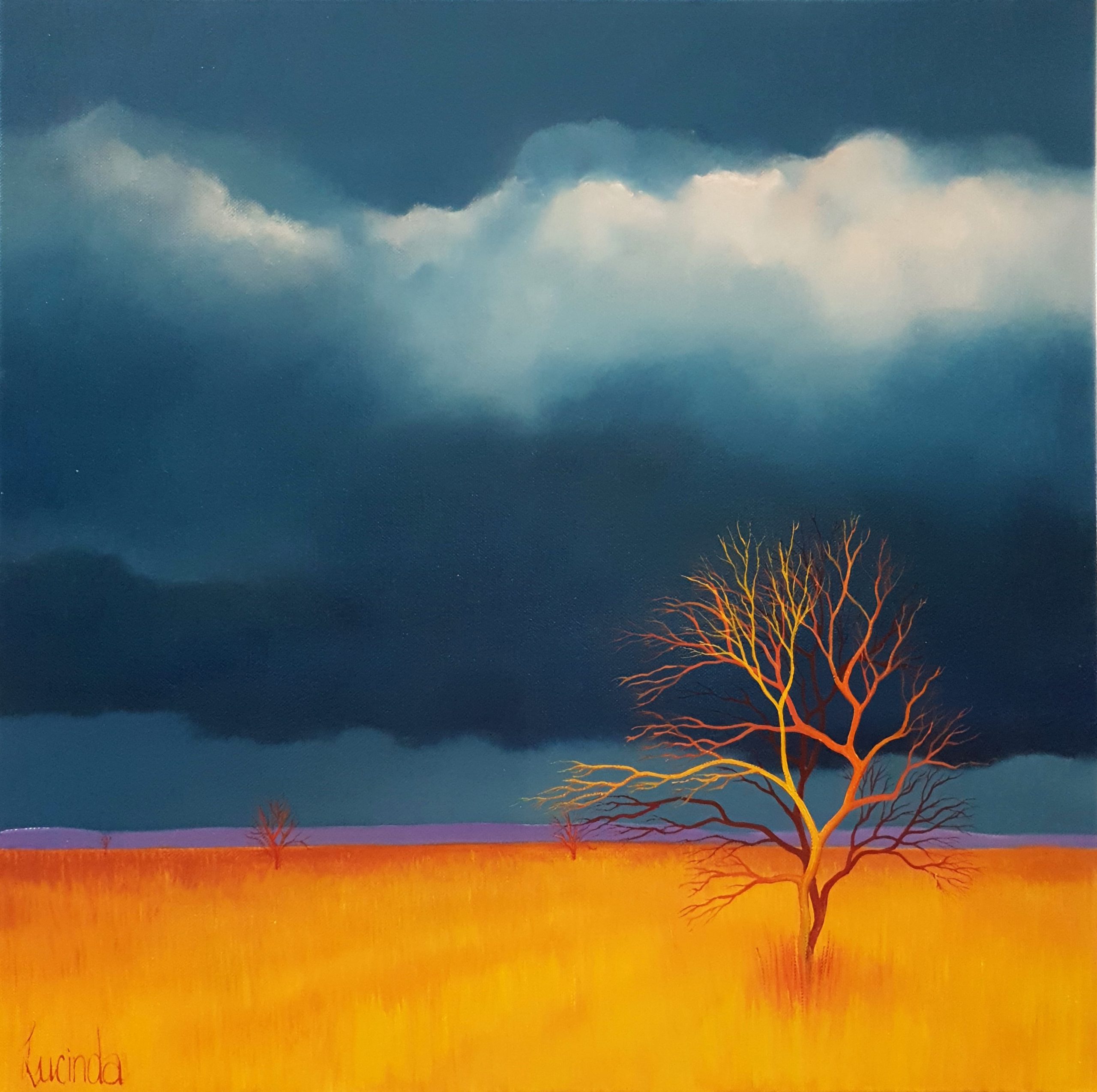 Bursts Of Gold Lucinda Leveille