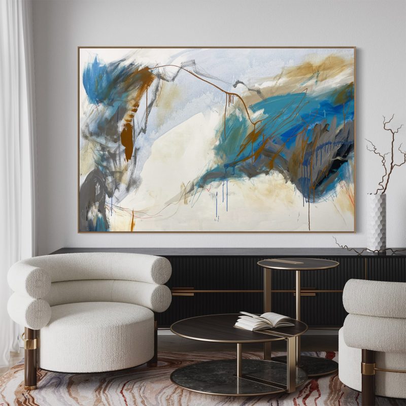 One Foot In The Sand – Framed