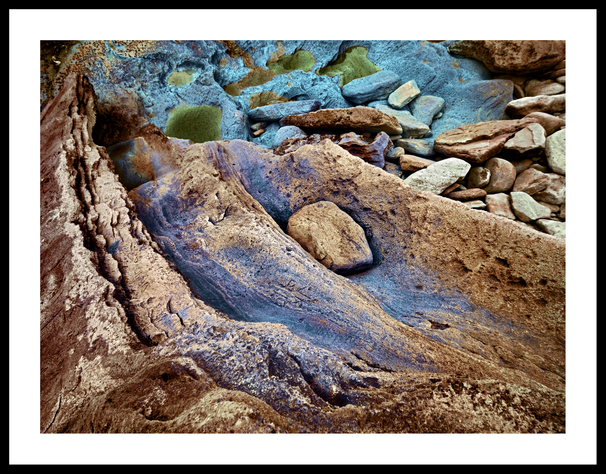 Foreign Shore Framed