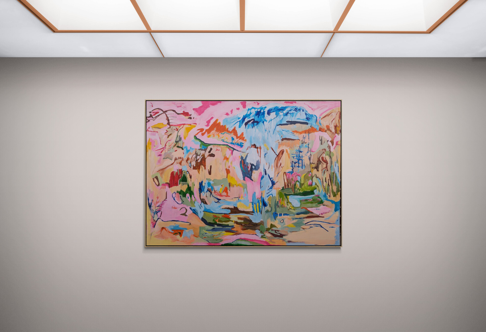 Illuminated Gallery Wall