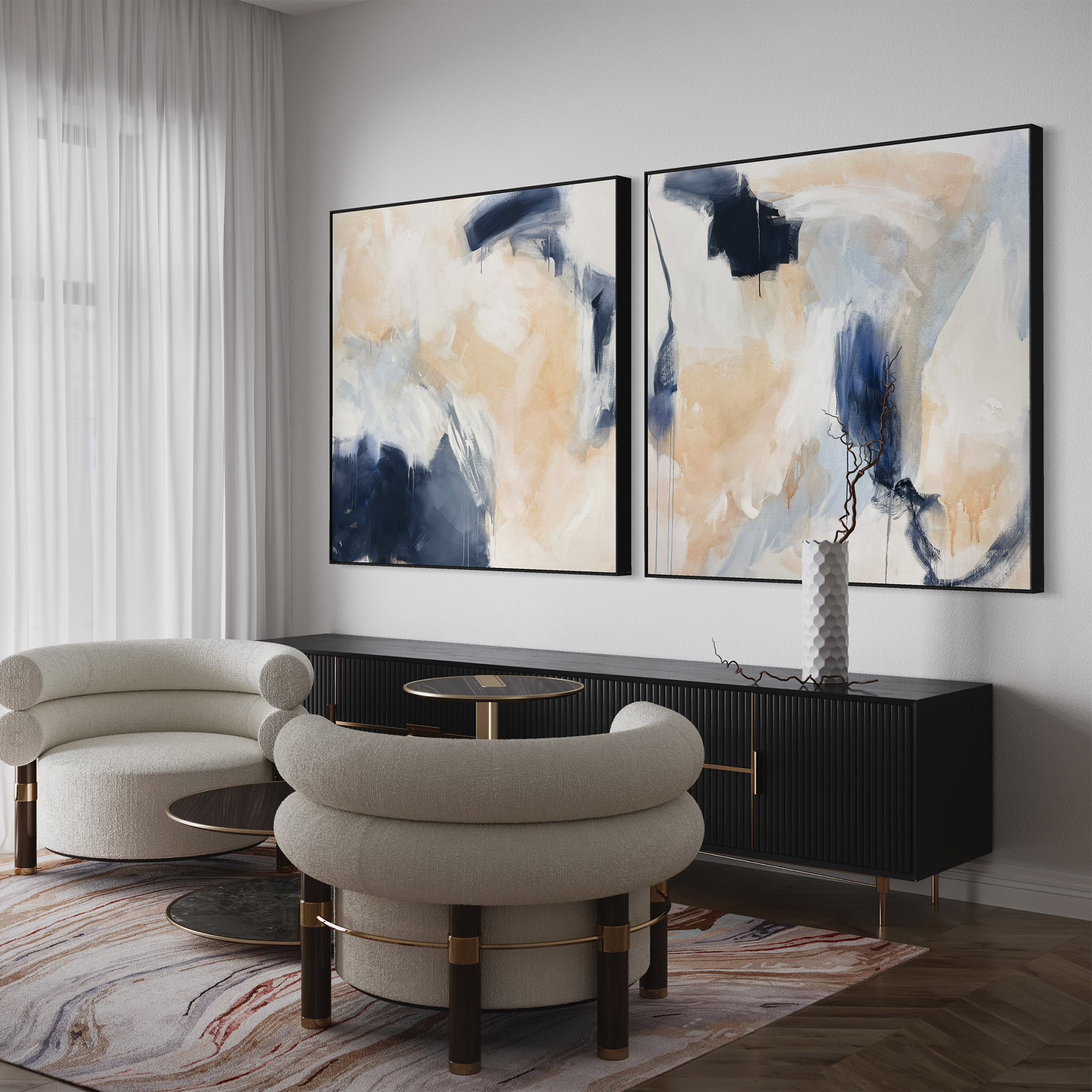 Slow Living 1&2 Cheryl Harrison Situ1sa