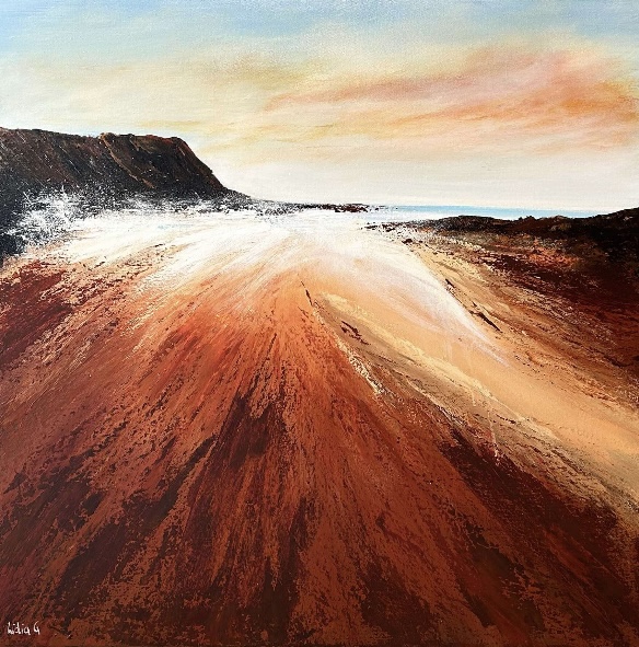 Sunset over Shack Bay