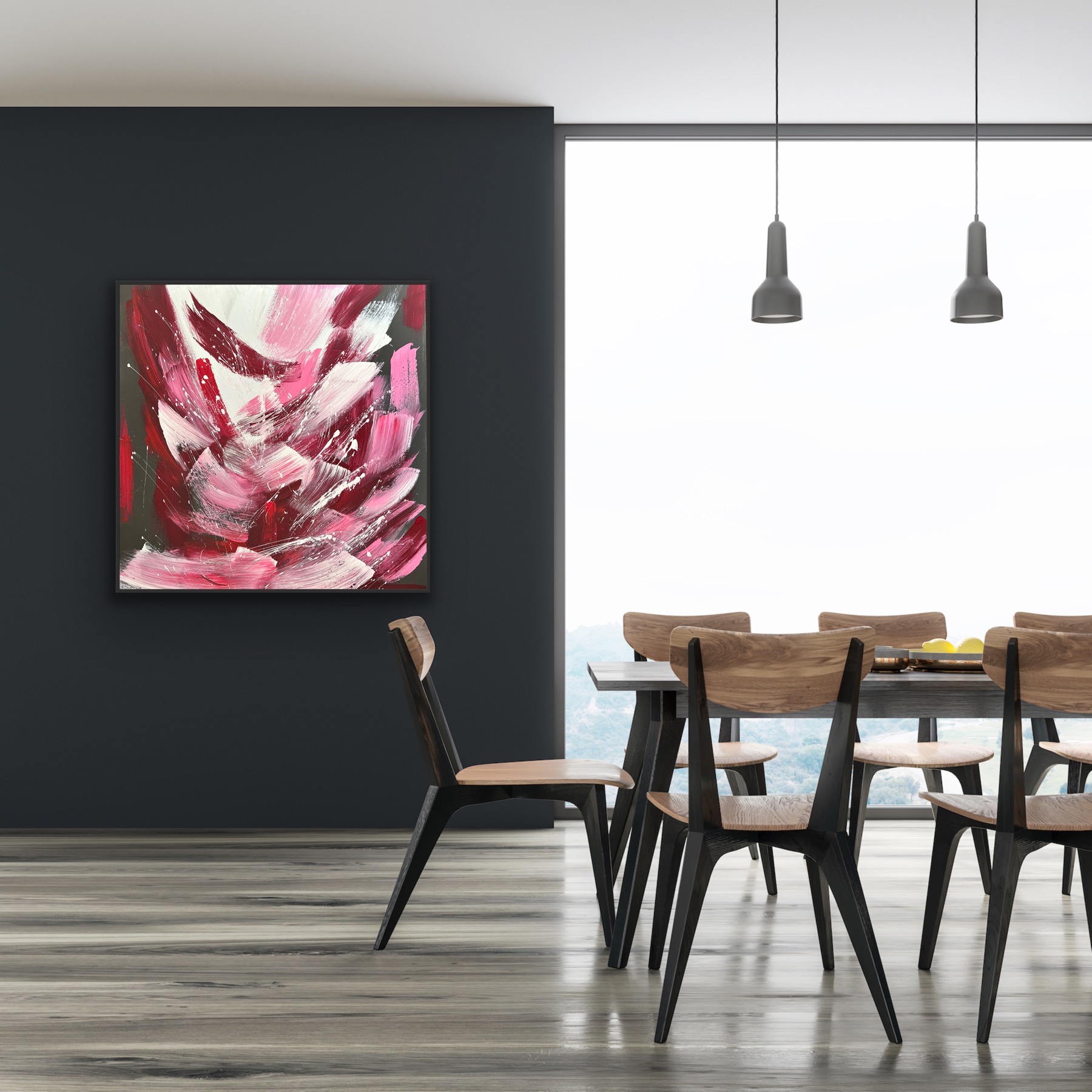 Ocean View Alanah Jarvis Abstract Art