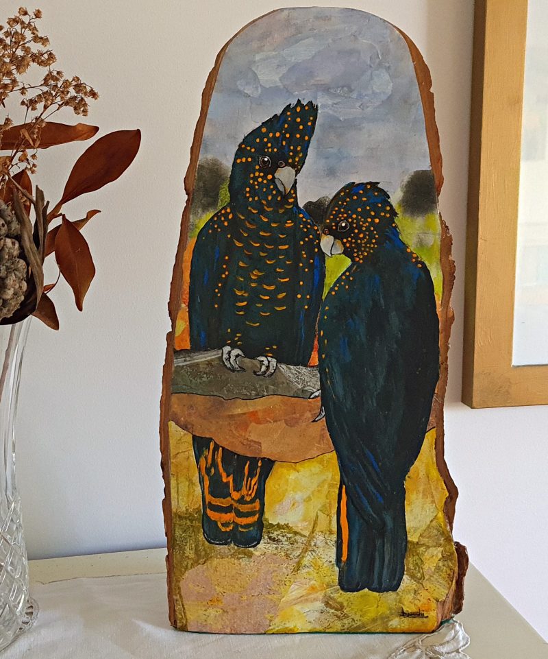 We sit quietly together