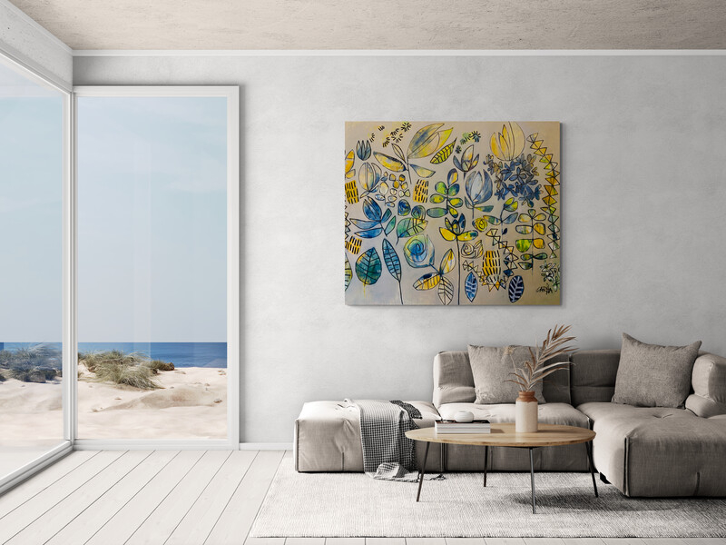 Carita Farrer Spencer Certified Organic 150 X 120cm Insitu Beach