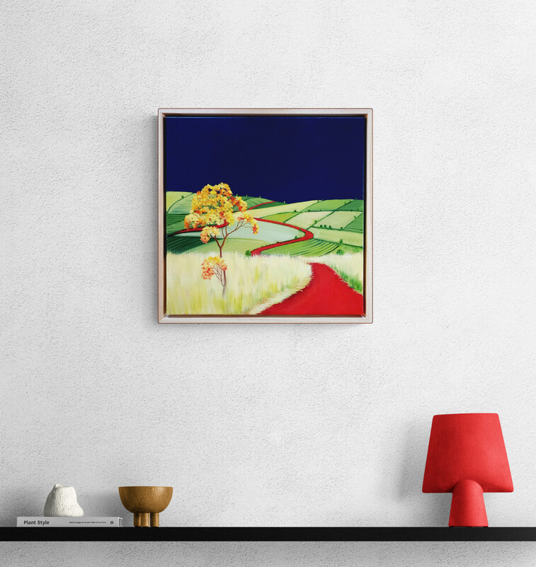 Checkerboard Fields Lucinda Leveille Art 5