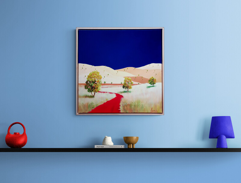 Wandering The Red Road Lucinda Leveille Art 5