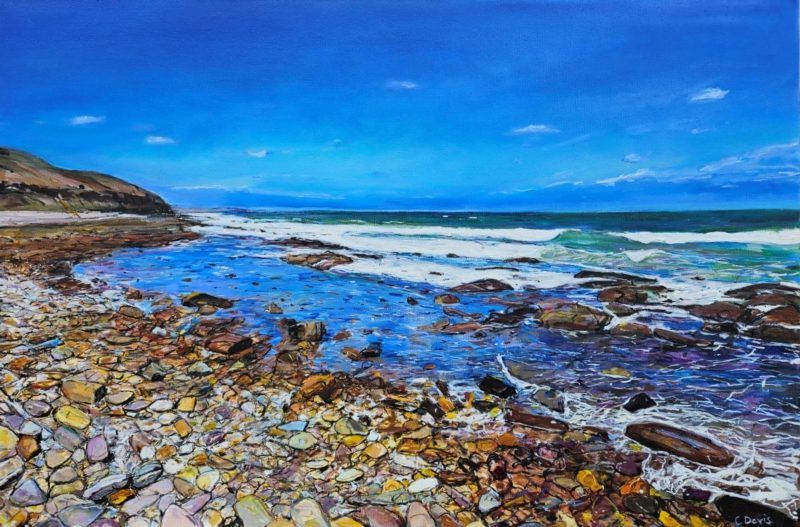 Waves over Marino Rocks