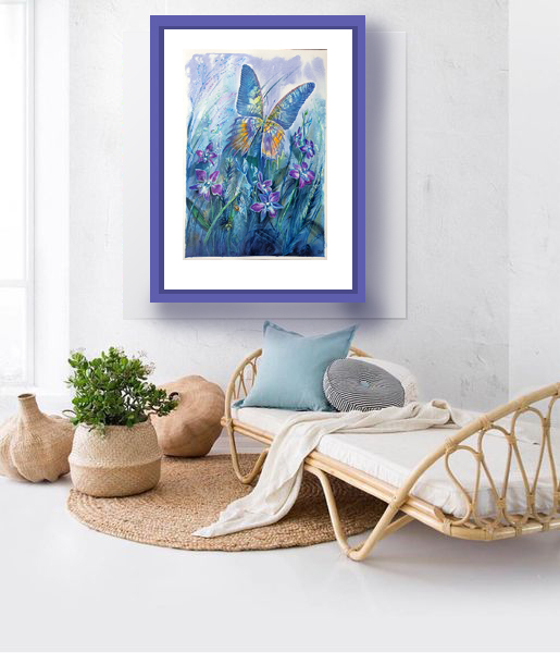 My Tender Blue World Insitu