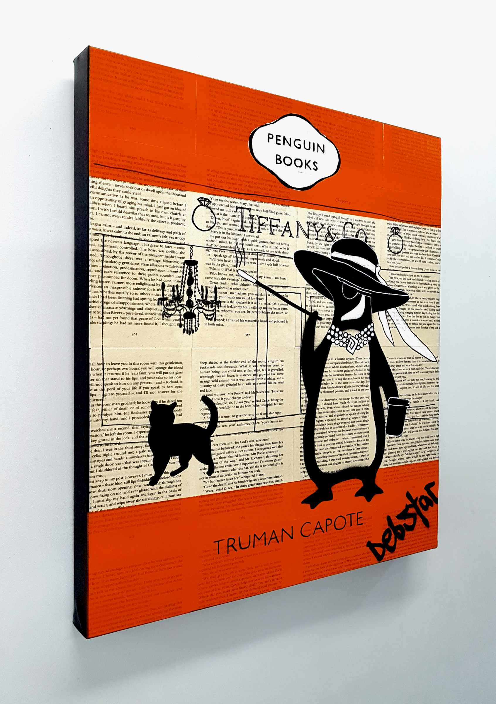 Penguin Books Breakfast At Tiffanys Pop Art Deborah Lang Art Urban Canvas 3