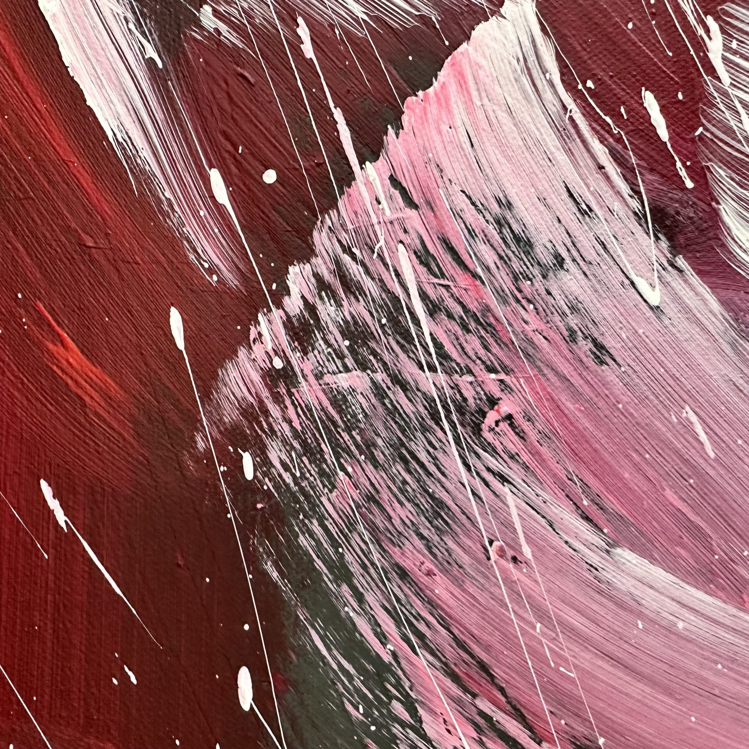 Alanah Jarvis Feminine Energy 1 Paint Splatters