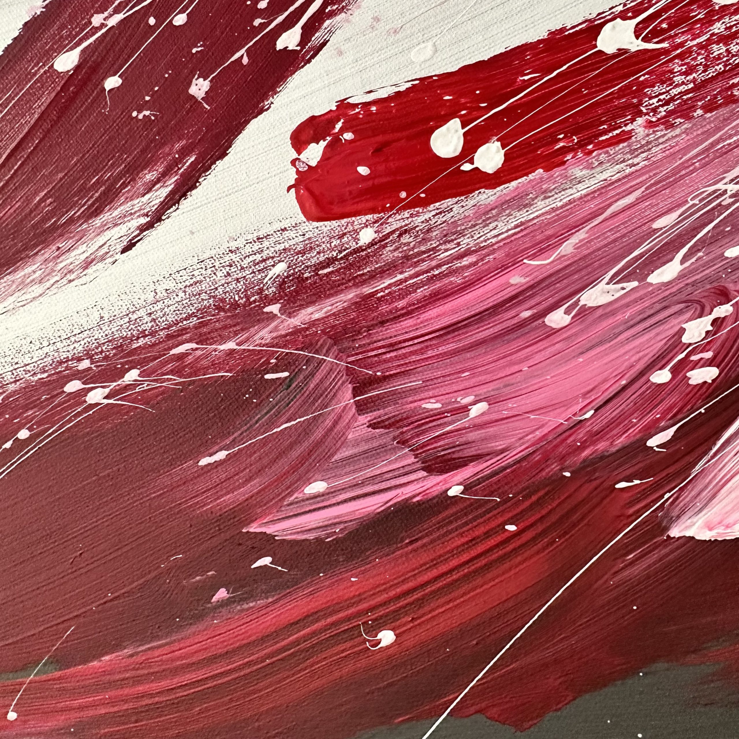 Close Up Red And Pink Alanah Jarvis Feminine Energy 1