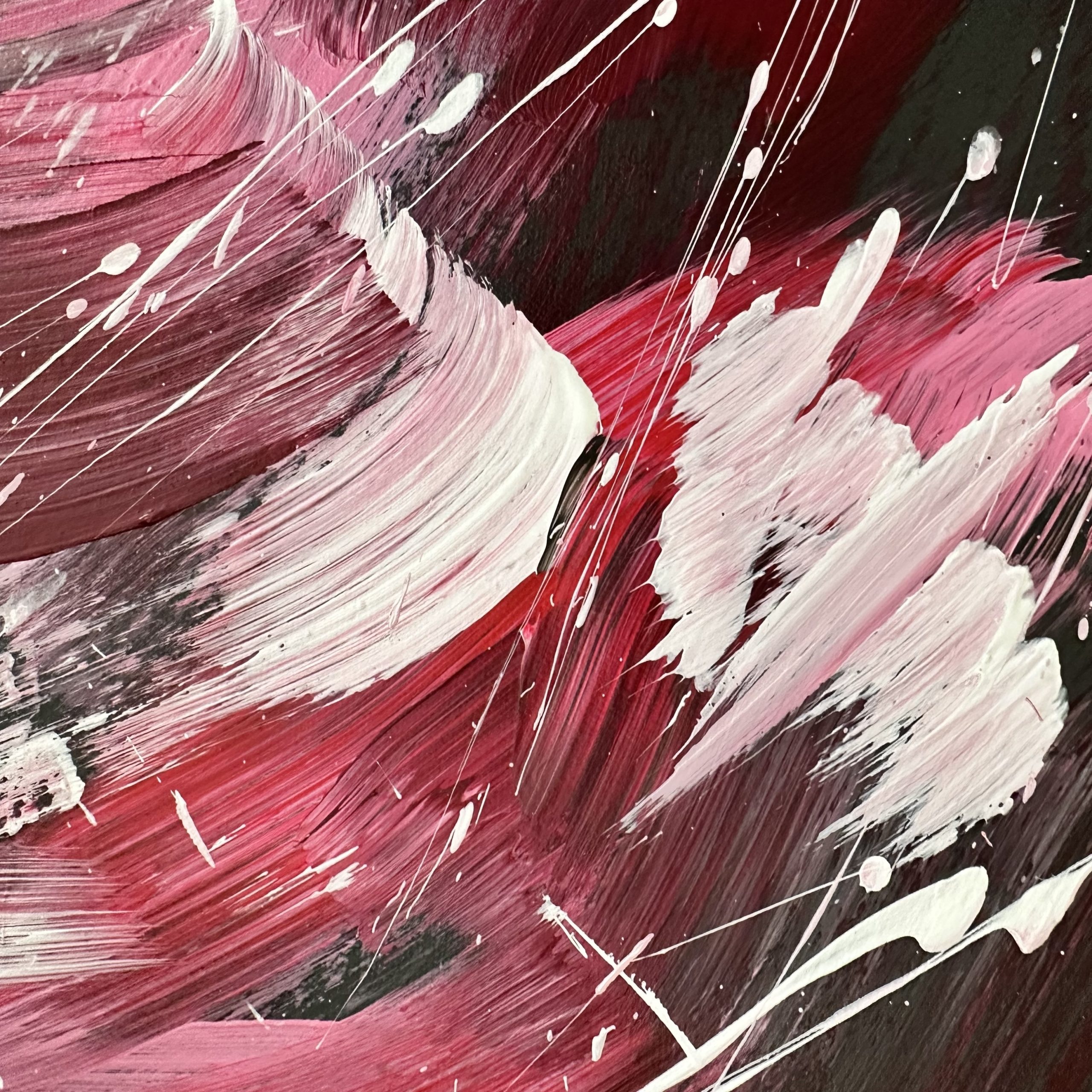 Close Up White Alanah Jarvis Abstract Art